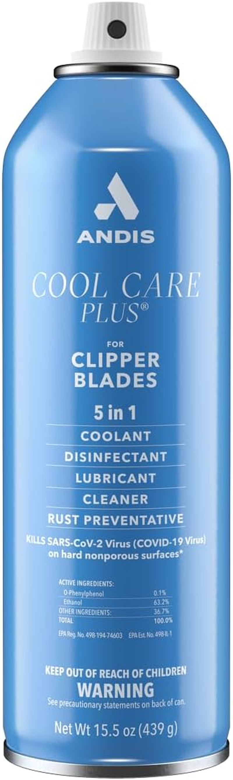 Andis 12750 Cool Care Plus, 15.5 Oz