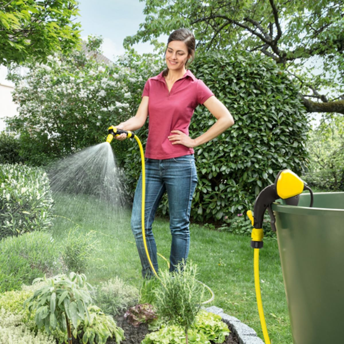 K&auml;rcher 26451380 Primoflex 1/2" Hose, Grey, 20 M image number 1