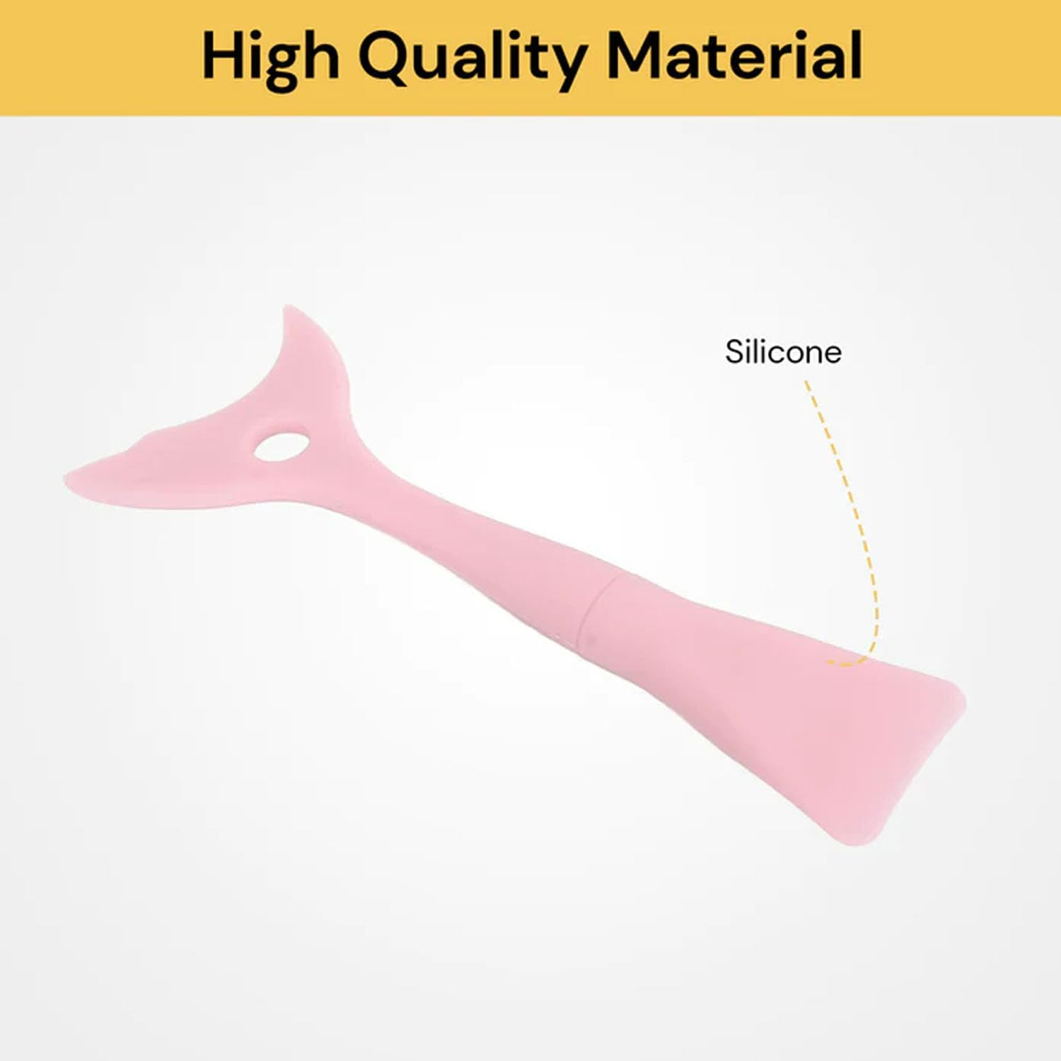 EZONEDEAL Silicone Eyeliner Tool,Reusable Silicone Eyeliner Tool - Eyeshadow Applicators Plate Cat Shape Eye Liner Shadow Guide Template Quick Makeup Tool-Pink image number 2