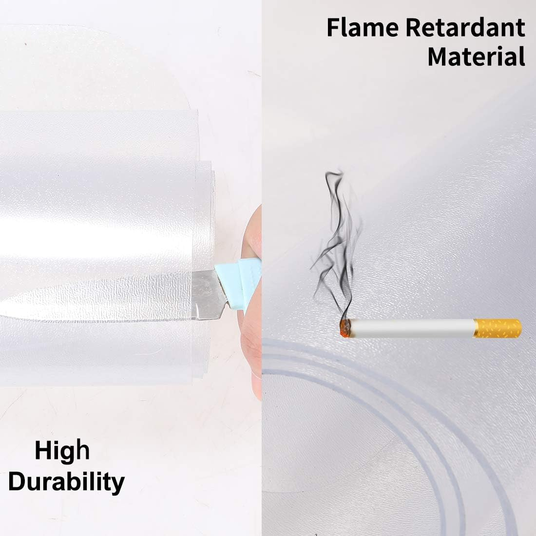 Office Chair Mat for Hard Wood Floors, Inches Clear Floor Mat for for Rolling Chairs, Heavy Duty Wood/Tile Floor Protectors for Home Office, Anti-Slip, Easy to Clean image number 5