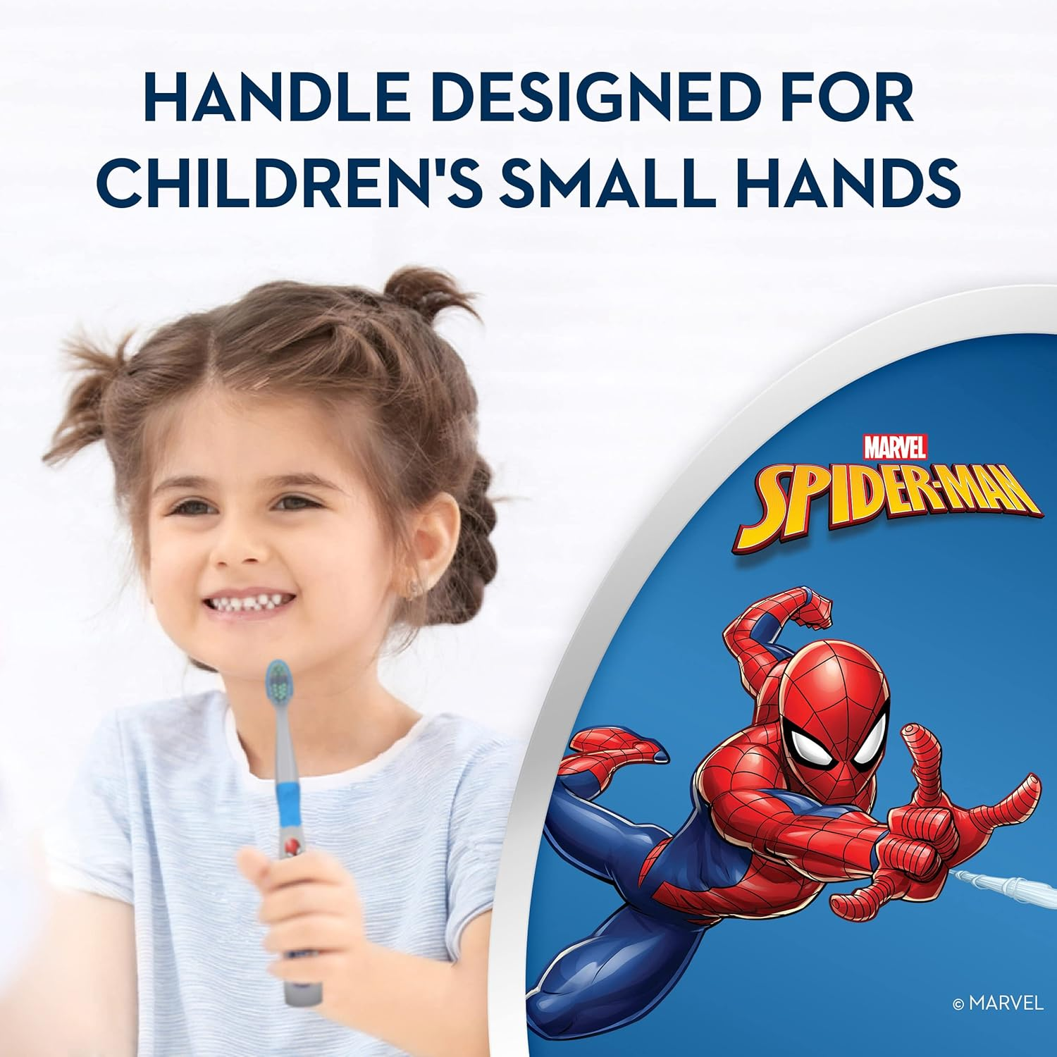 Oral-B Stages 3 Spiderman 5-7 Years Toothbrush 1 Count image number 1