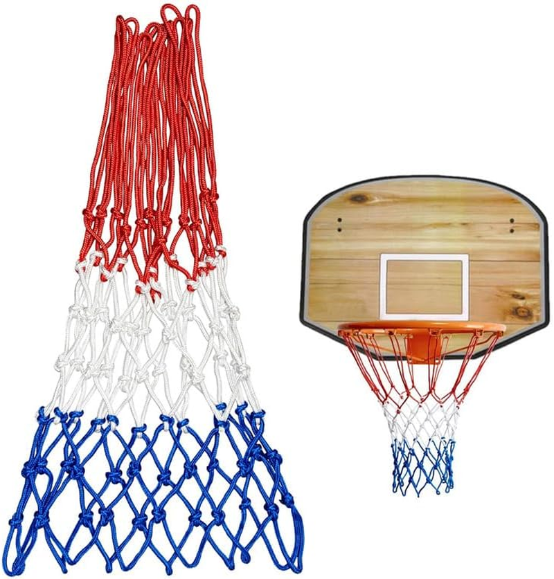 Basketball Hoop Net, 1Pc Basketball Hoop Net Replacement, Basketball Replacement Nets for Indoor Outdoor image number 3