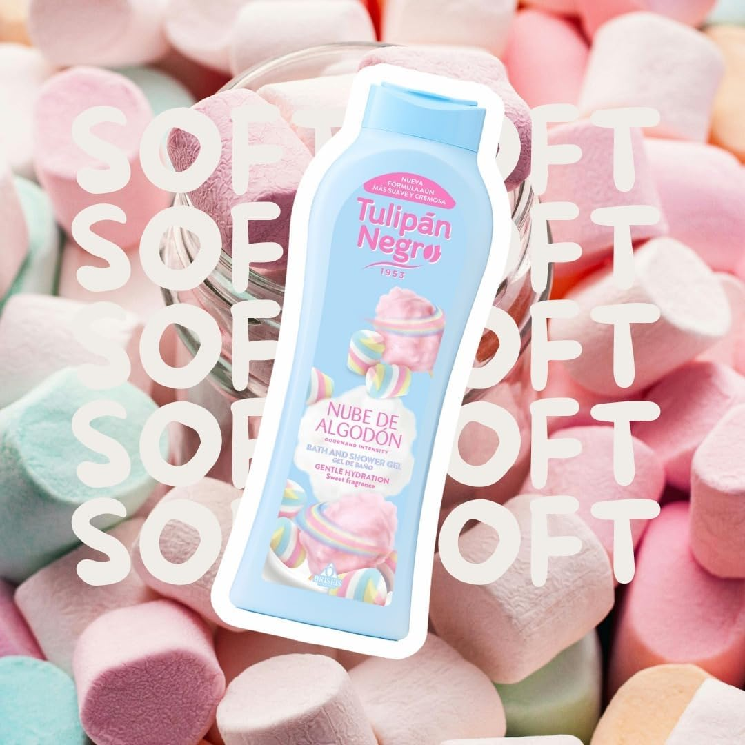 BLUE TULIPAN BATH GEL 720 ML COTTON CLOUD image number 4