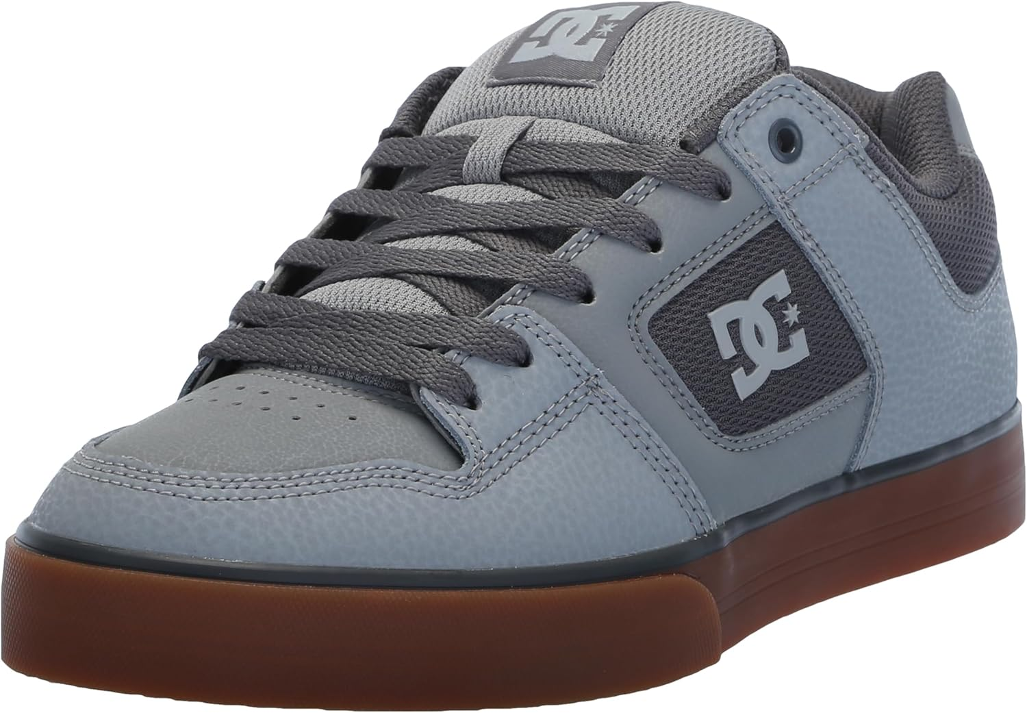 DC Men'S Pure Low Top Lace up Casual Skate Shoe Sneaker image number 2