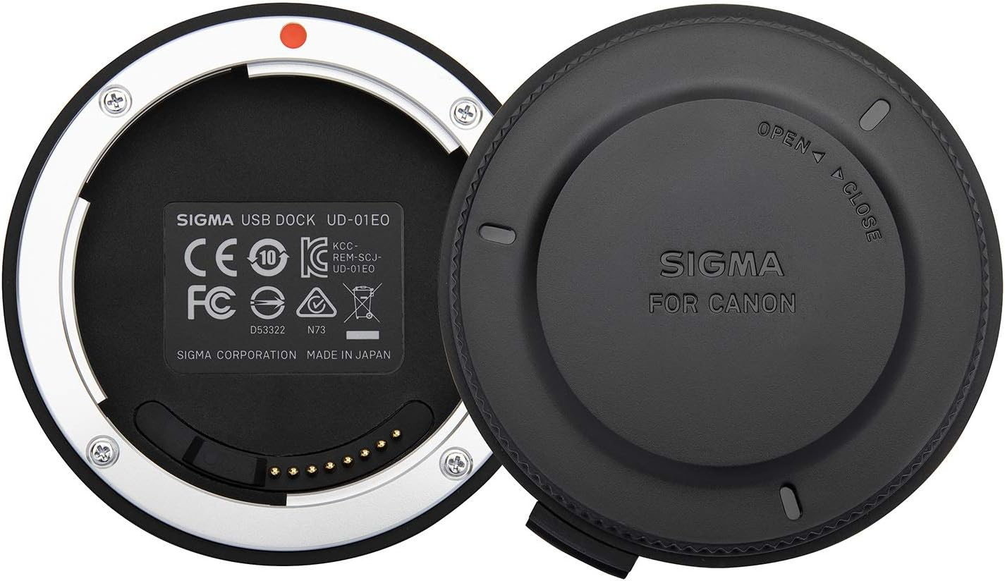 Sigma 878101 Compatible With/Replacement for Canon Mount, FD-11 USB Dock Lens, Black image number 5
