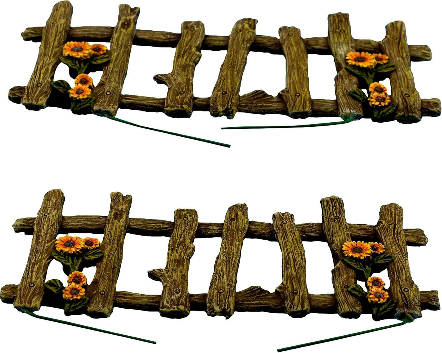 PRETMANNS Fairy Garden Accessories Kit - Walkway & Fences Set Miniature Accessories 3 Pieces