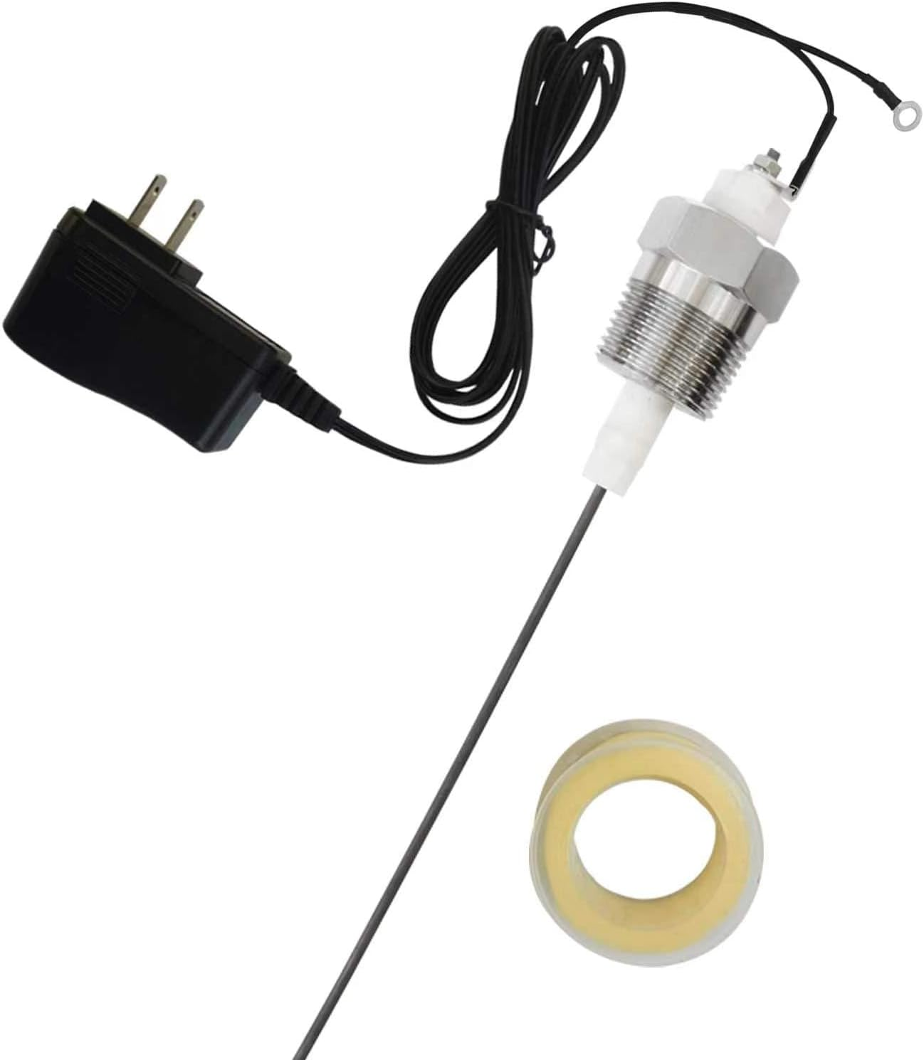 Powered Anode Rod for Water Heater Tank, Electrical Titanium Anode Rod, Eliminates Rotten Egg Smell (Type B) image number 4