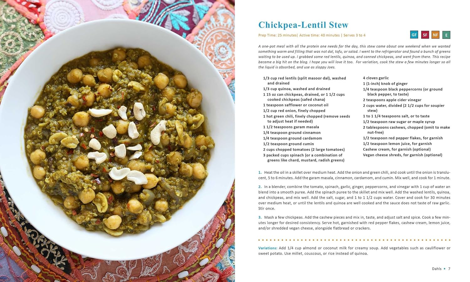 Vegan Richa'S Indian Kitchen: Traditional and Creative Recipes for the Home Cook image number 1