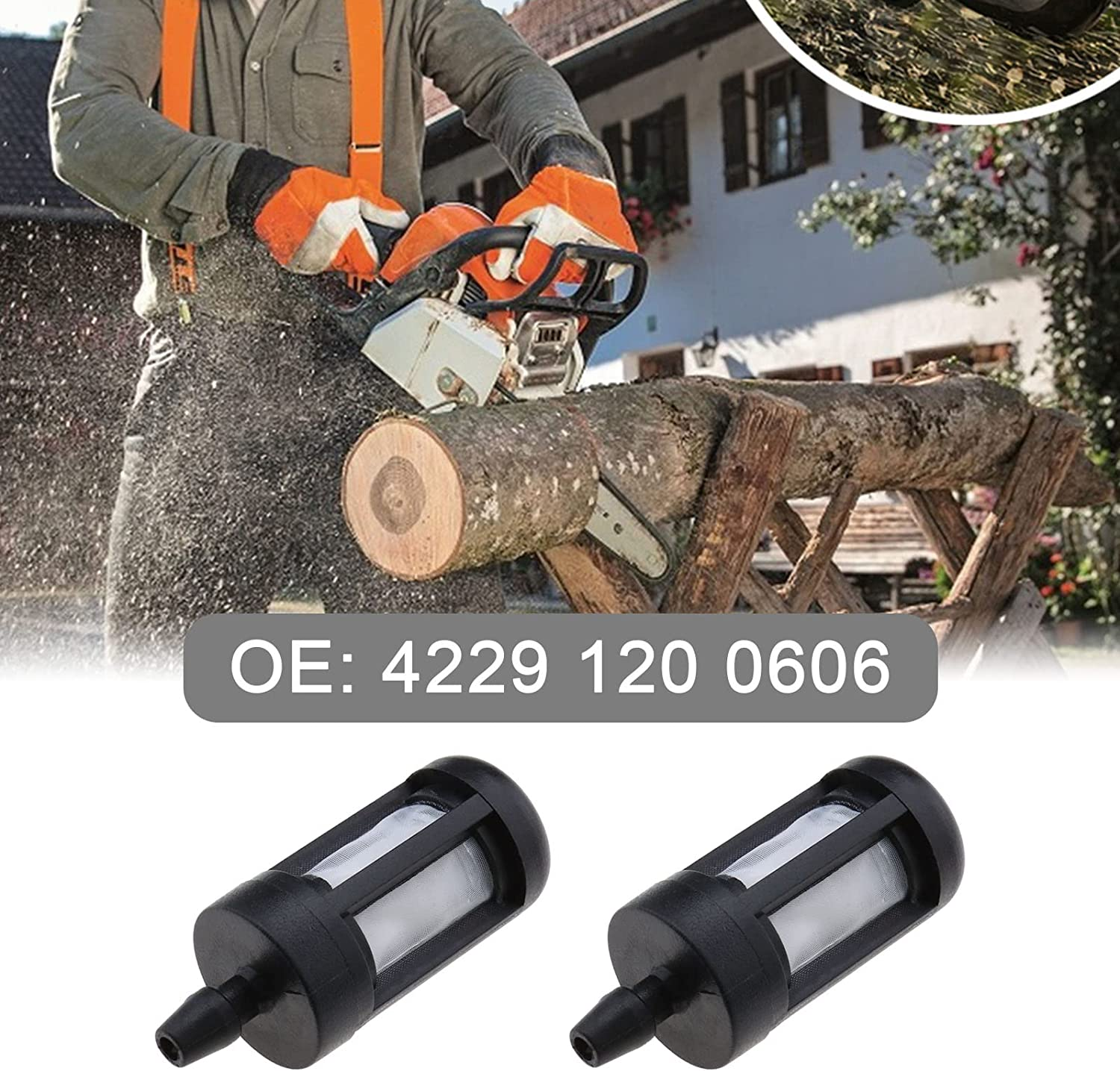 Set with 10Pcs Carburetor Replacement Kit C1Q-S68G C1Q-S64 C1Q-S68D Compatible with Stihl BG45 BG46 BG55 BG65 BG85 Carburetor with Air Filter Tune up Kit image number 6