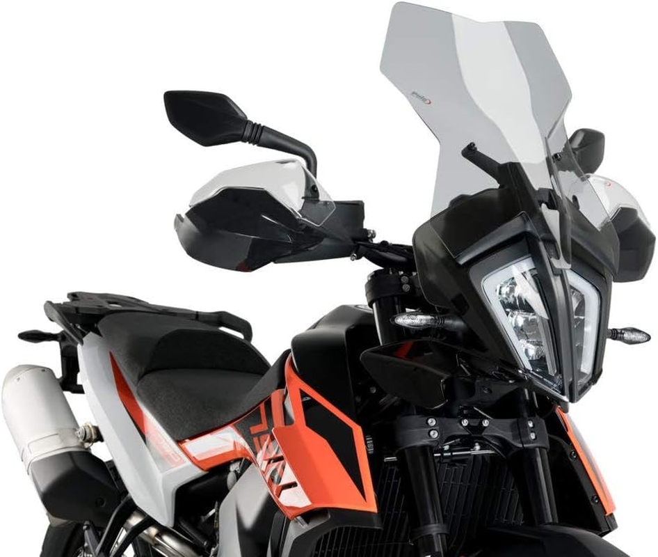 Puig Touring Screen KTM 790 Adventure 19- C/Light Smoke - Smoke image number 3