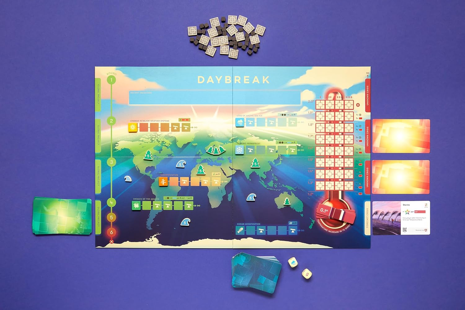 CMYK Daybreak - a Cooperative Game about Stopping Climate Change, from the Creator of Pandemic image number 2