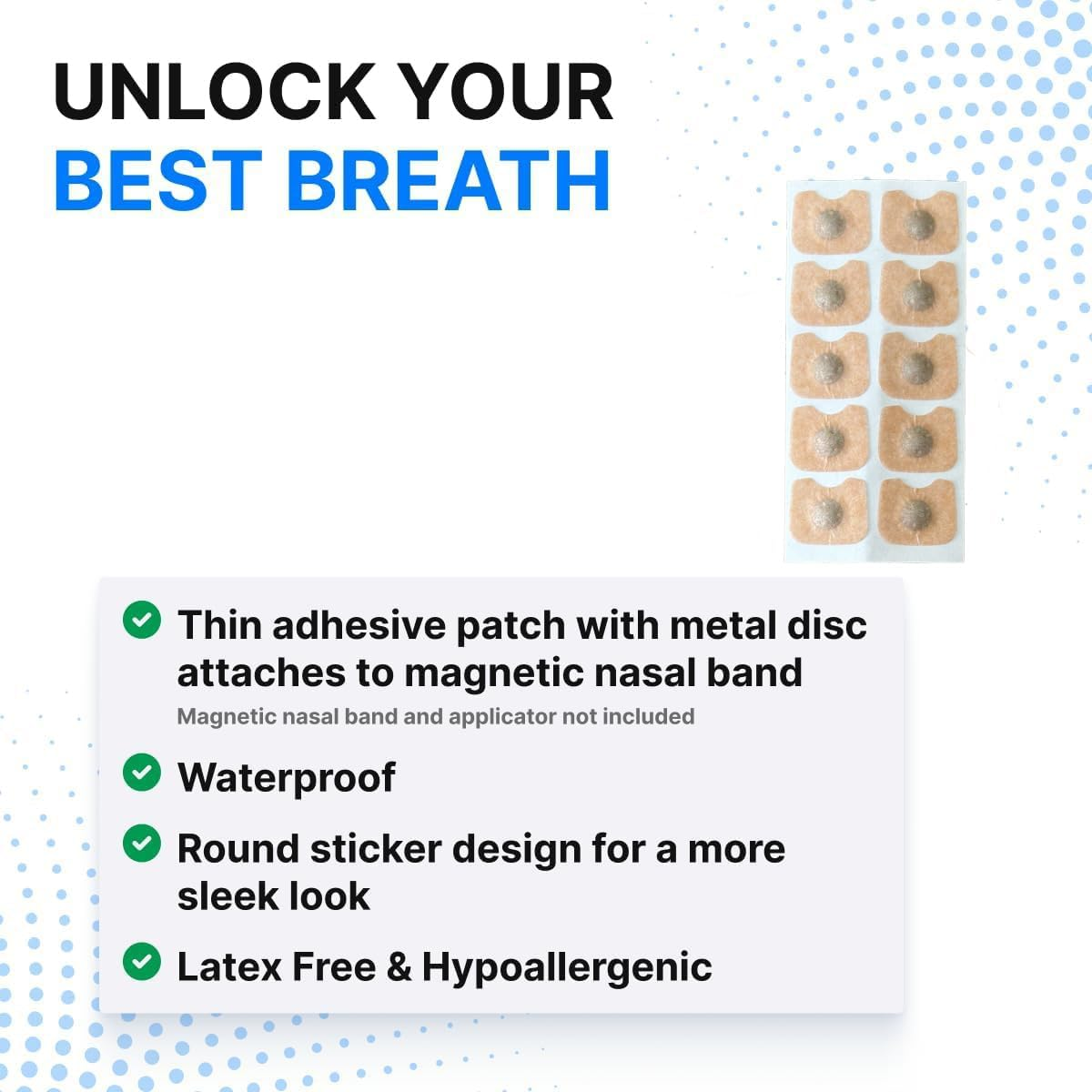 60-Day Count Skin Safe Anti-Snoring Devices, Anti-Snoring Sleep Nasal Strips Refill Pack, Nasal Strips for Home and Travel, Reduce Snoring, Enhanced Breathing, Improve Sleep Quality image number 5