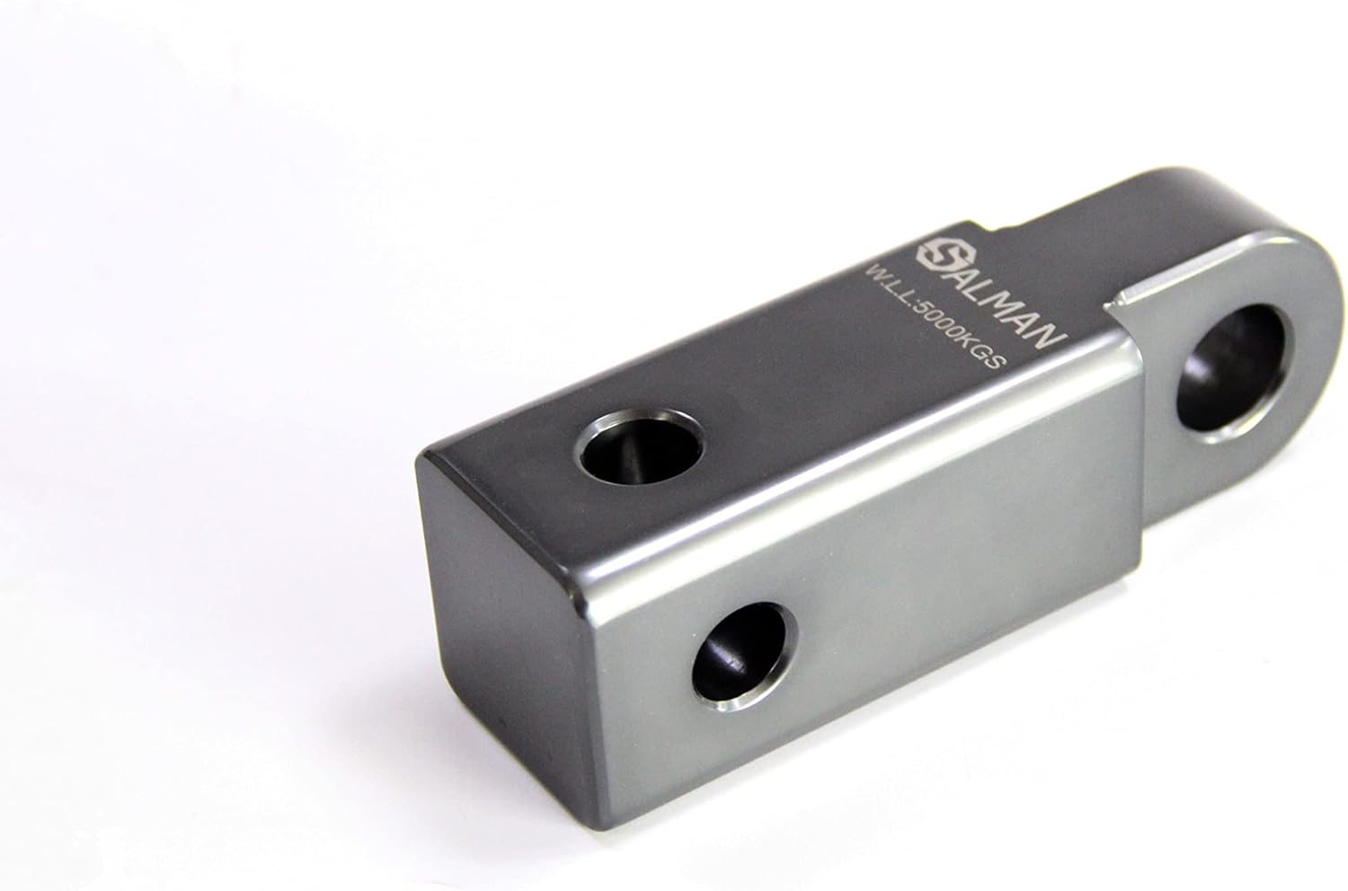 Salman 5T Aluminum Alloy 6061 Hitch Receiver Winch Accessories, Grey, 50X50X155Mm image number 5