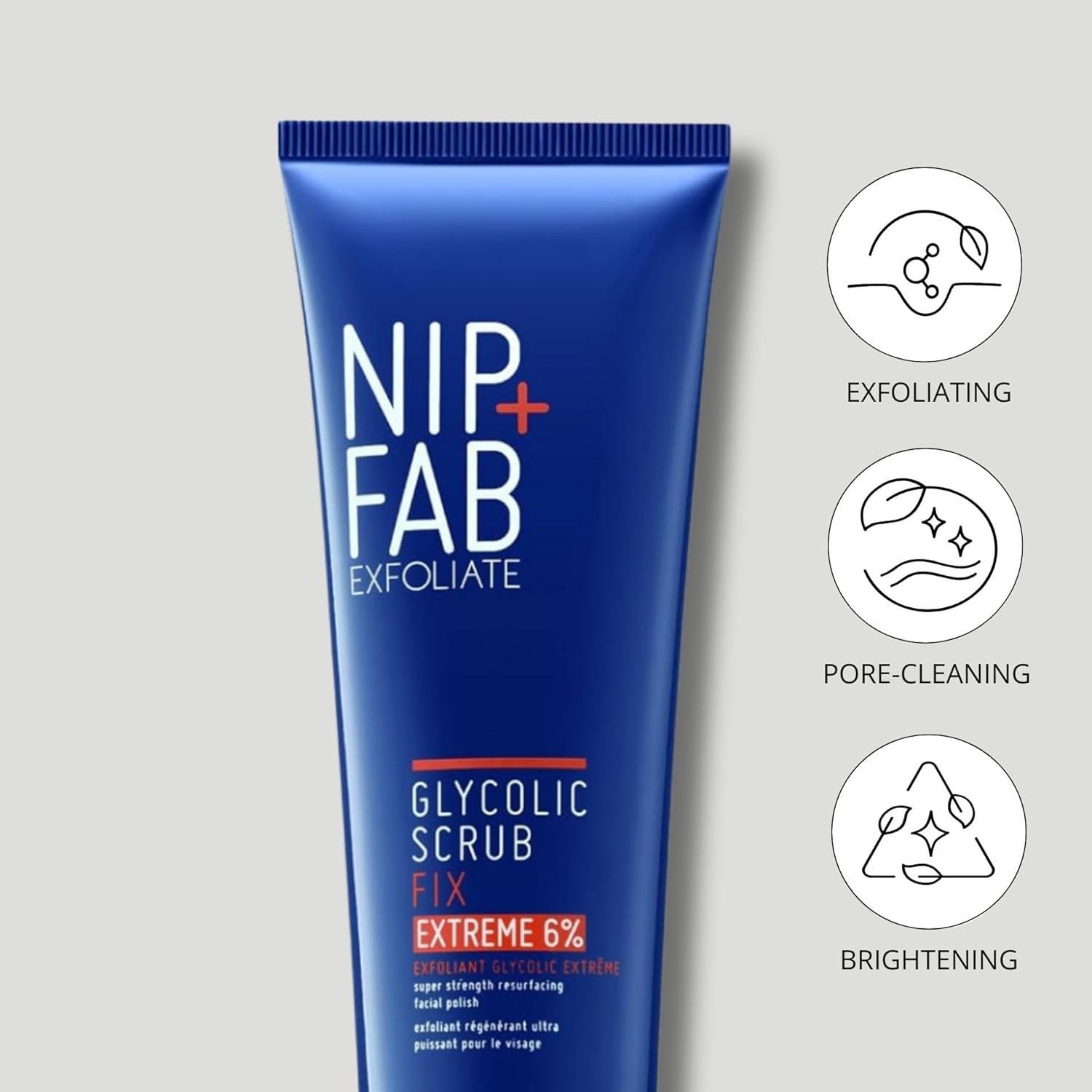 Nip+Fab Glycolic Fix Extreme Scrub, 75Ml image number 5