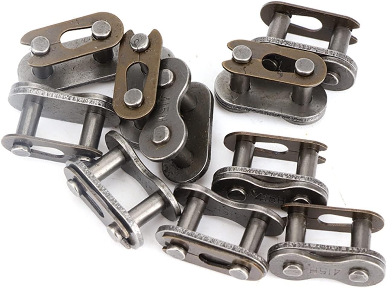 TURRA 10 Pcs/Lot 415H Chain Master Link 2-Stroke Motorized Bike Gas Engine Parts Motocicleta Motorcycle Accessories image number 4