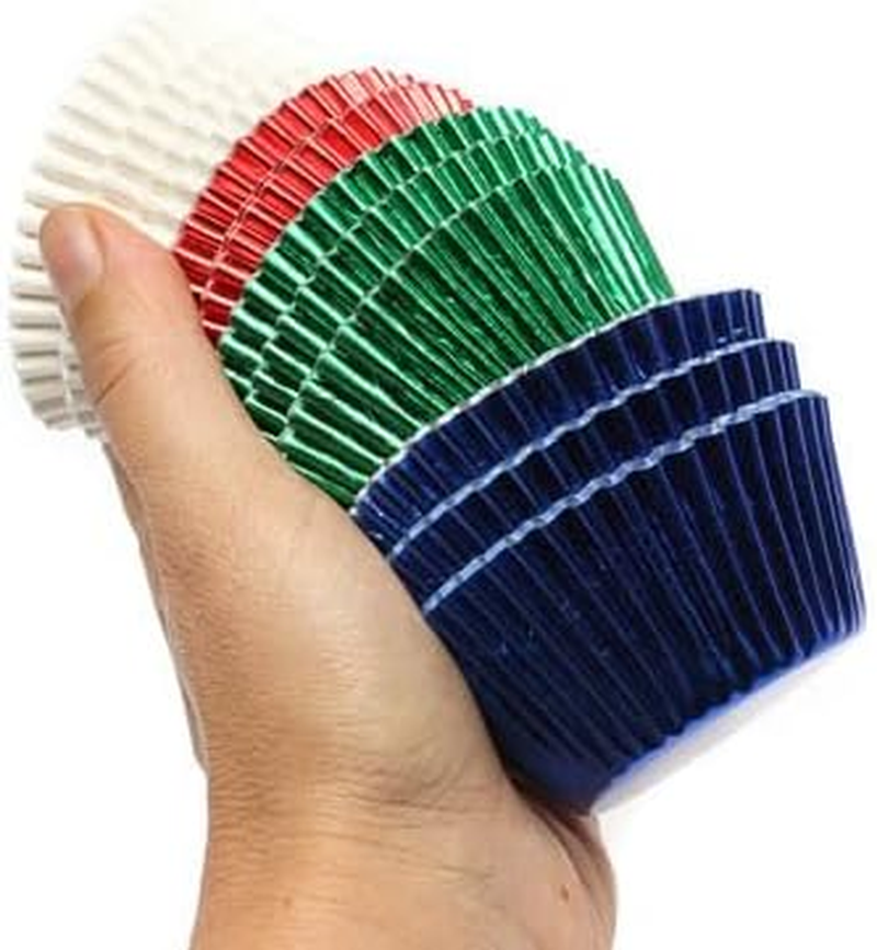 Papyrus Medium Foil Baking Cup 50-Pieces, 44 Mm Size, Green