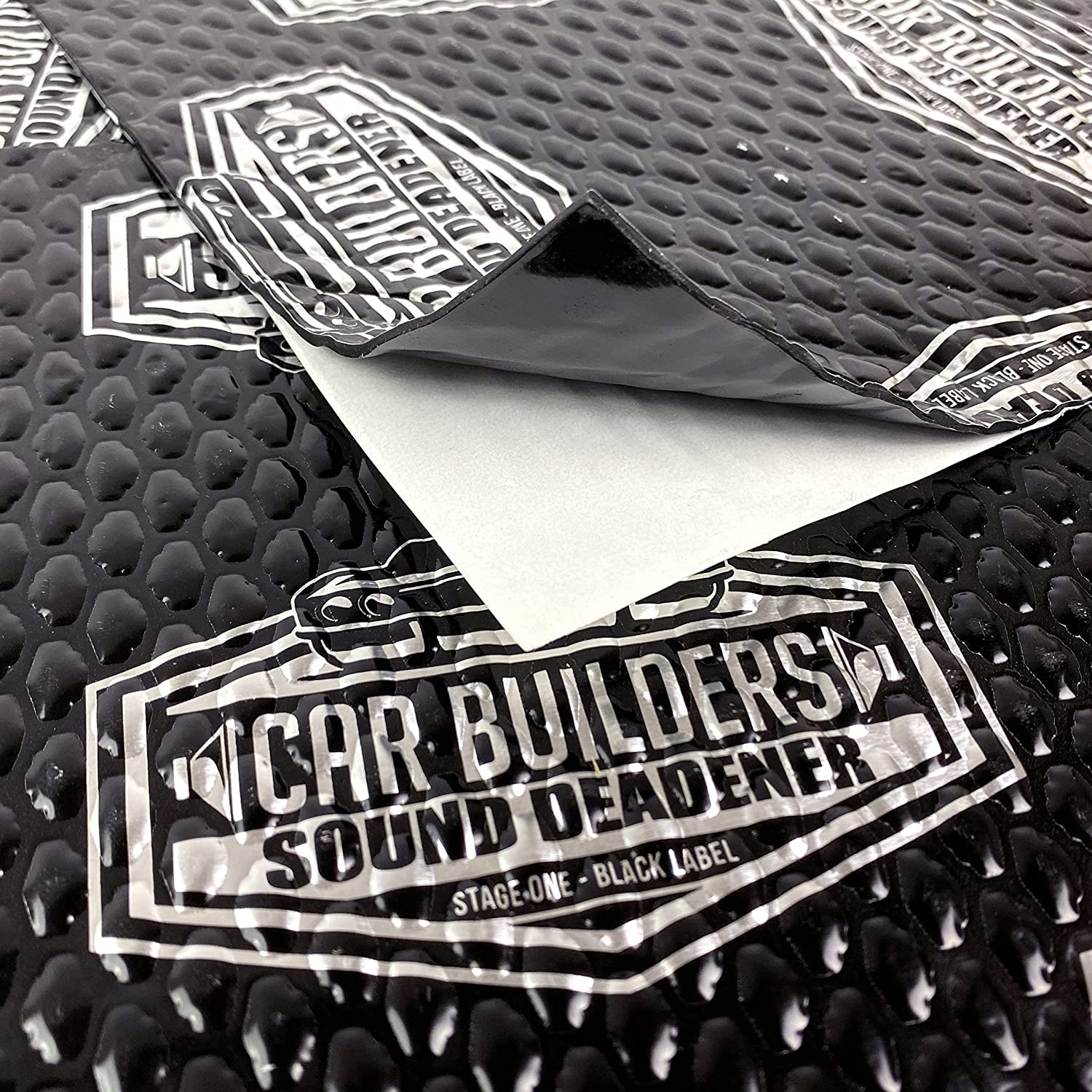 Car Builders Stage 1 Sound Deadener, Black image number 1