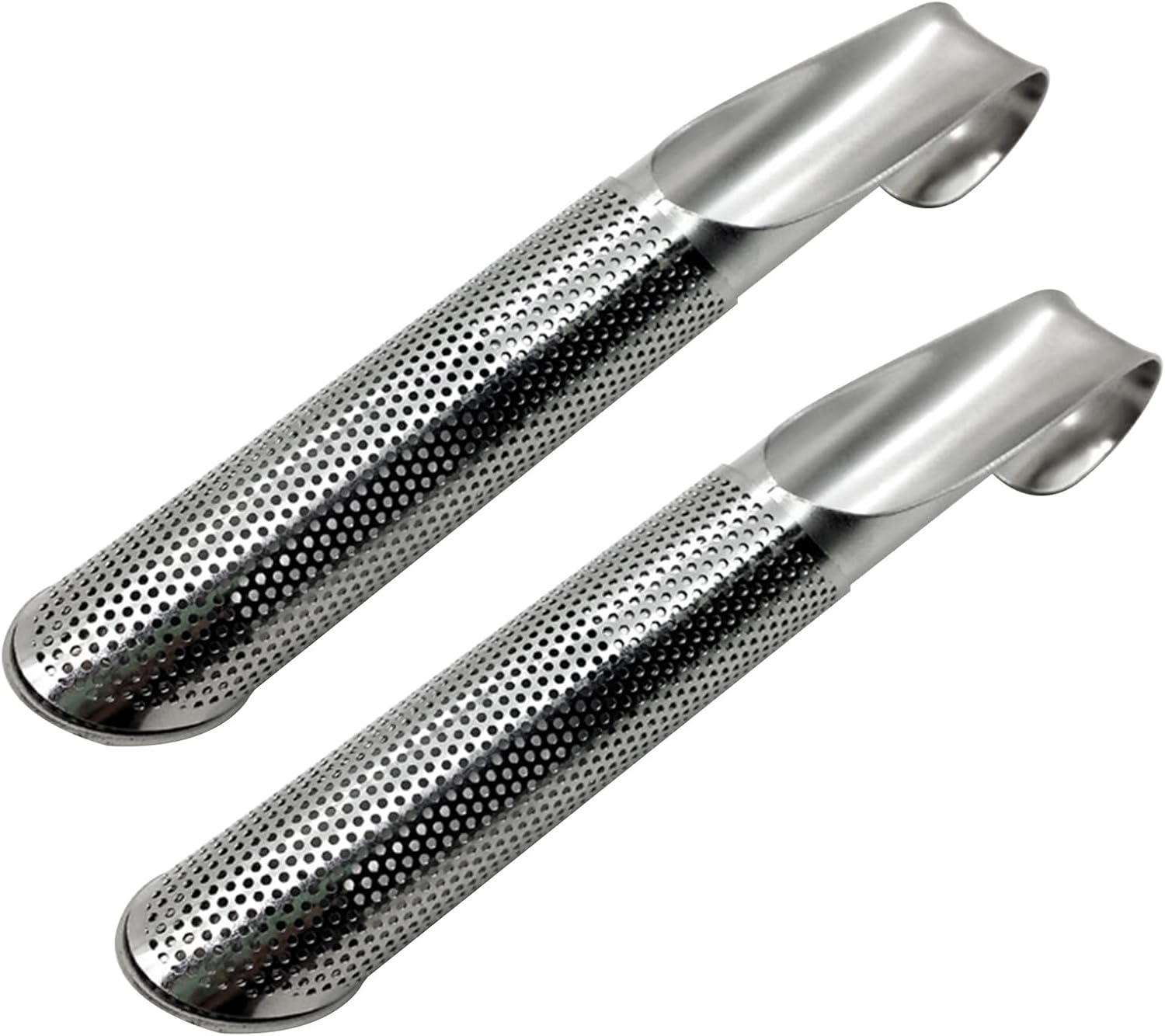 Tongke Stainless Steel Tea Strainer Tea Infuses, Long-Handle Tea Filter Stick, Pipe Tea Strainer for Loose Tea, Rose, Spices image number 4