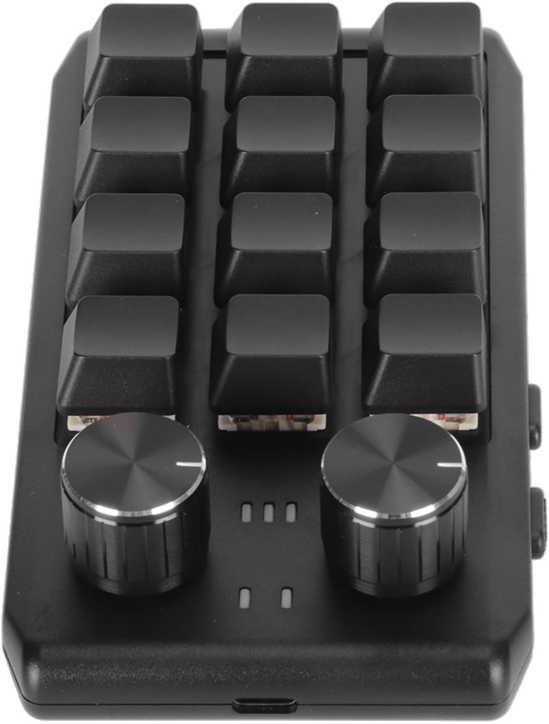 Programming Macro Keypad, Mechanical Macro Custom Keypad Multifunction 12 Keys 2 Knobs for Office (Wired USB) image number 5