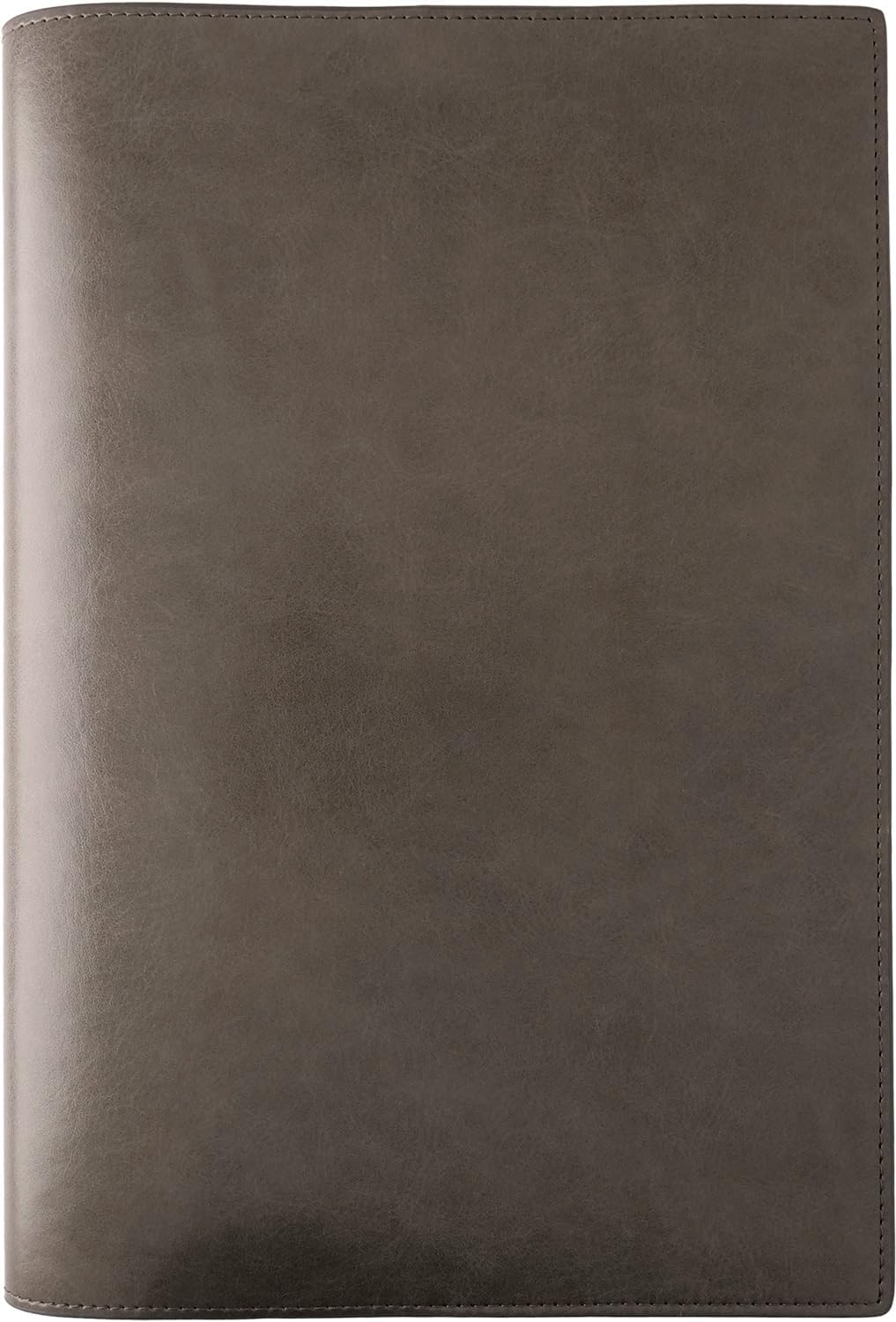 Slip-On WCV Notebook Cover B5 Black WCV-2901 PU Leather Lightweight with Pen Holder Simple