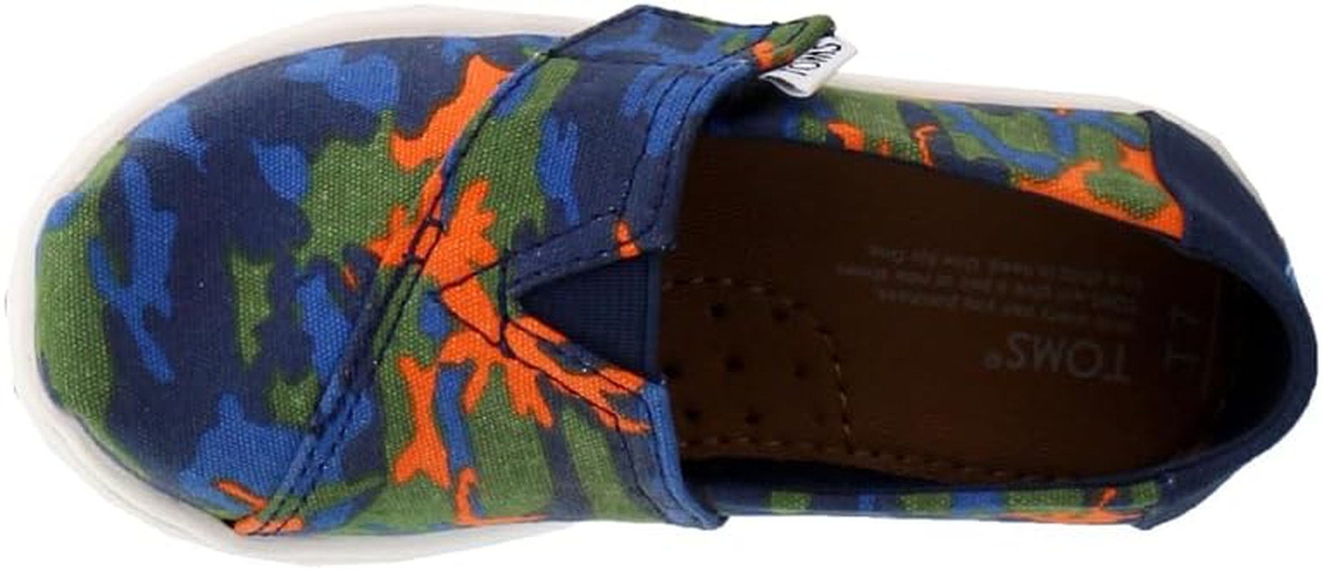 TOMS Kids Baby Boy'S Alpargata (Infant/Toddler/Little Kid) Navy Multi Camo 2 Infant image number 1