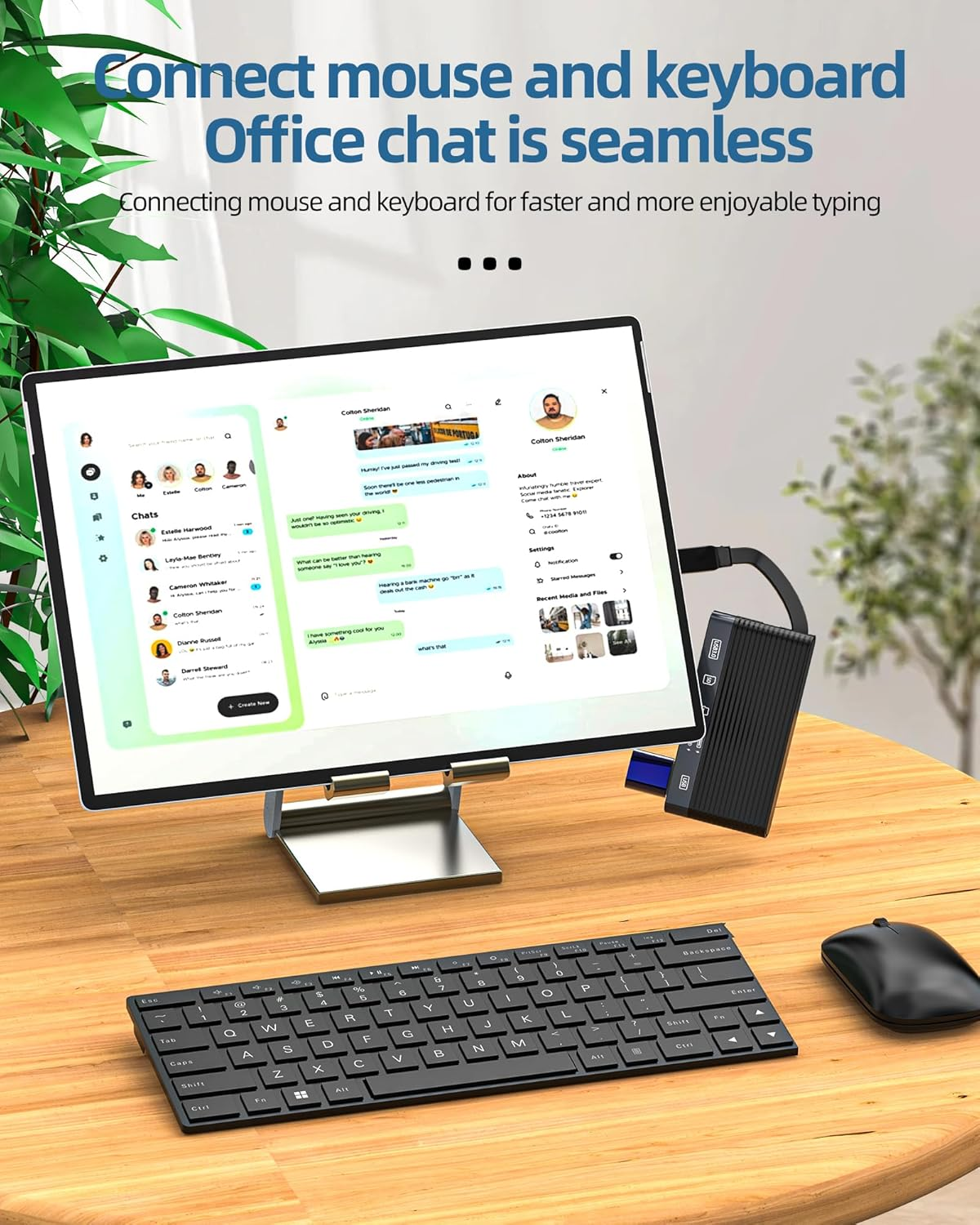 USB C Lightning Docking Station with Multiport Adapter Hub SD Card Reader USB Dongle for Iphone 15 for Apple MFI Certified Compatible for Samsung Charger Cable OTG Camera Memory Flash Drive Converter