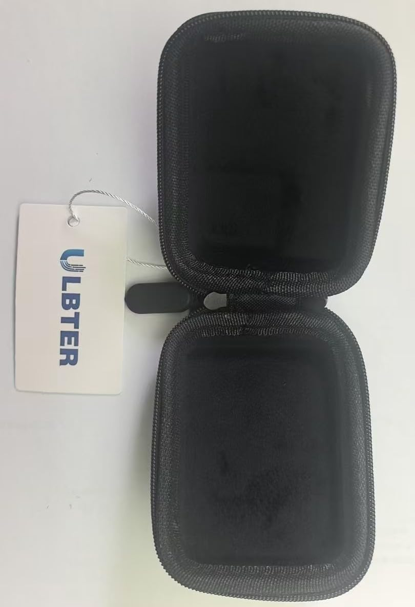 ULBTER Mini Storage Bag Case for Gopro Hero 13 Black + Hero13 Rubber Lens Cap Cover, Carrying Boxes Accessory for Go Pro [2+1 Pack]