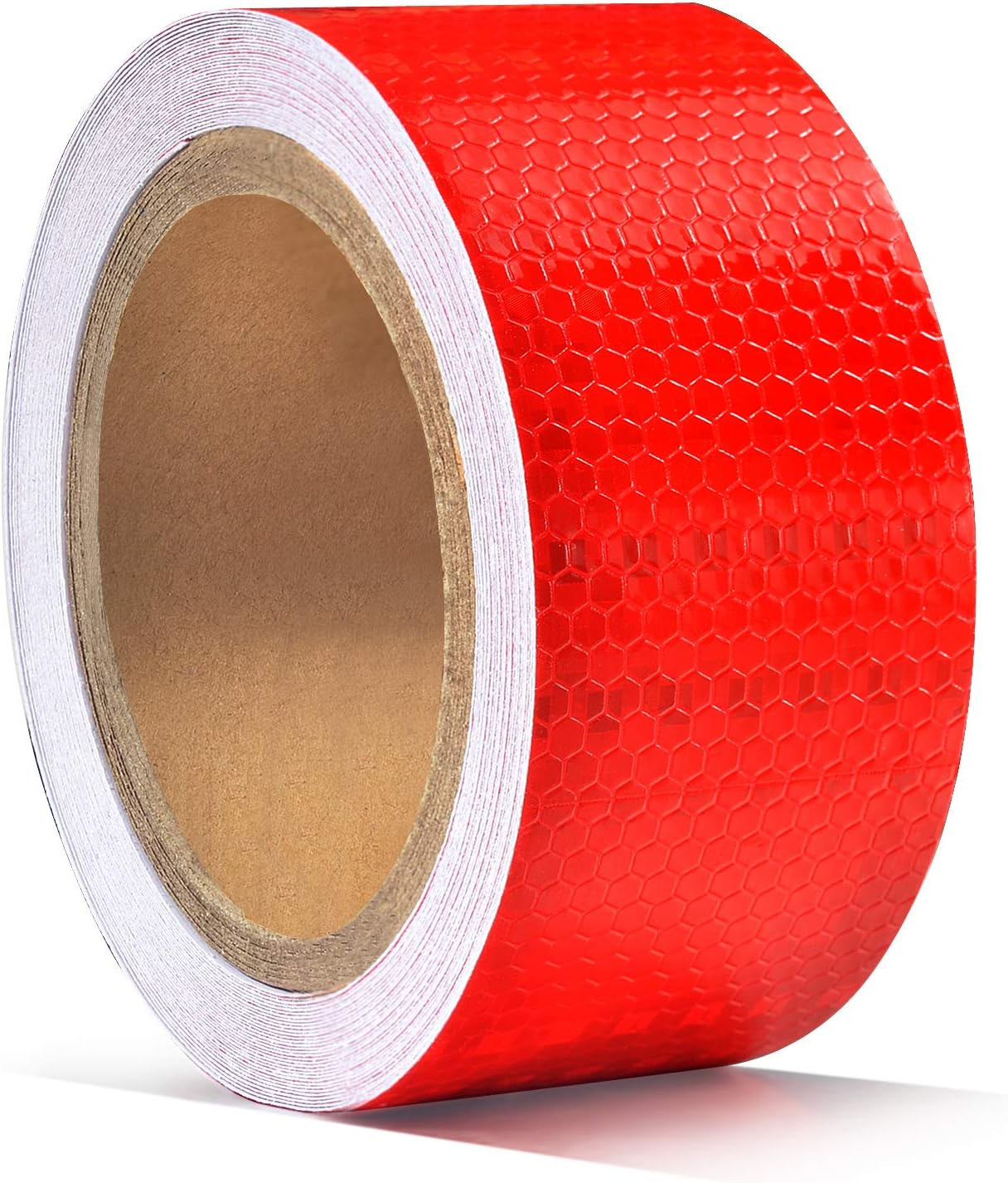 2" X 33Ft Reflective Tape Safety, ONTWIE Reflective Warning Sticker Hazard Caution Tape Strong Reflectivity High-Adhesive Bright Safety Reminder Tool - Yellow/Black
