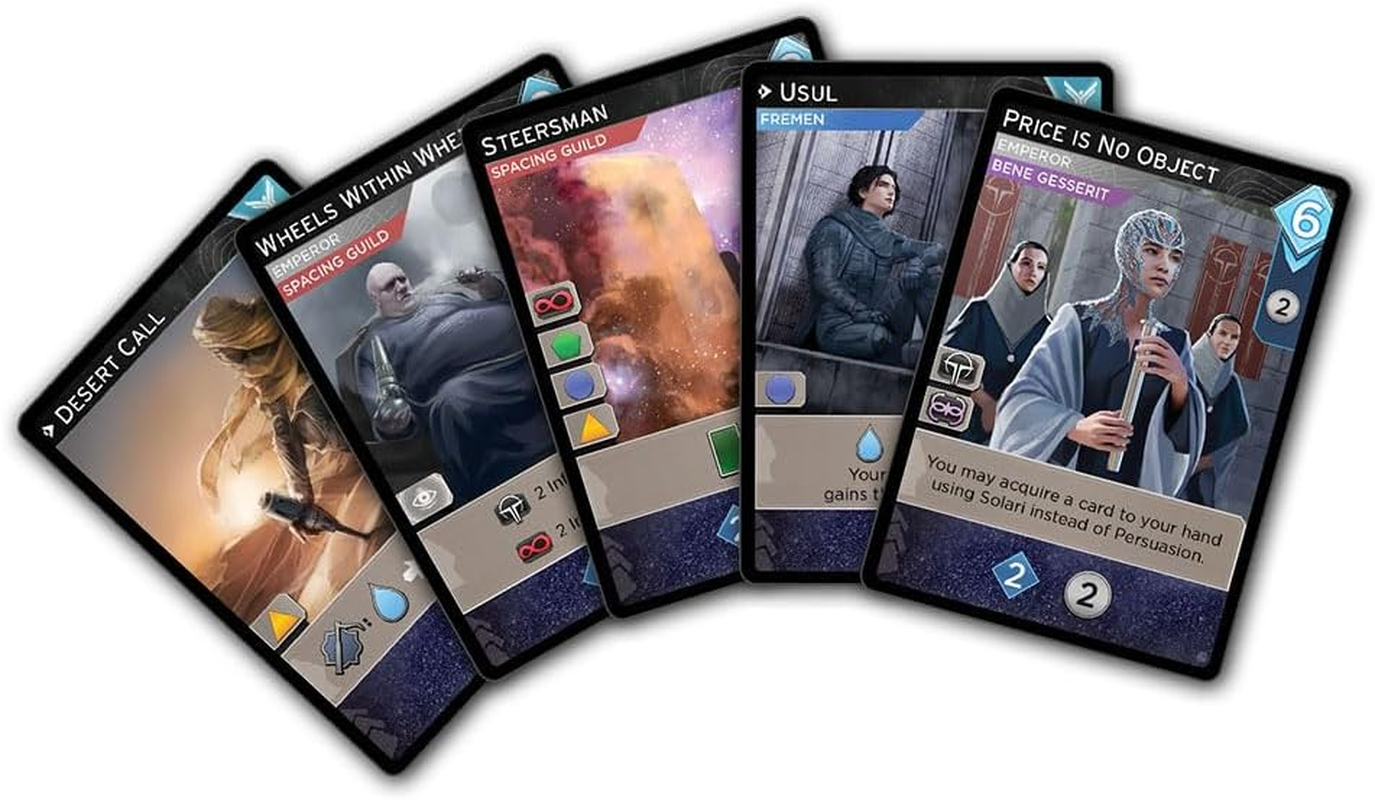 Dire Wolf Dune Imperium Uprising Board Game (1-6 Players, Ages 14+) image number 4