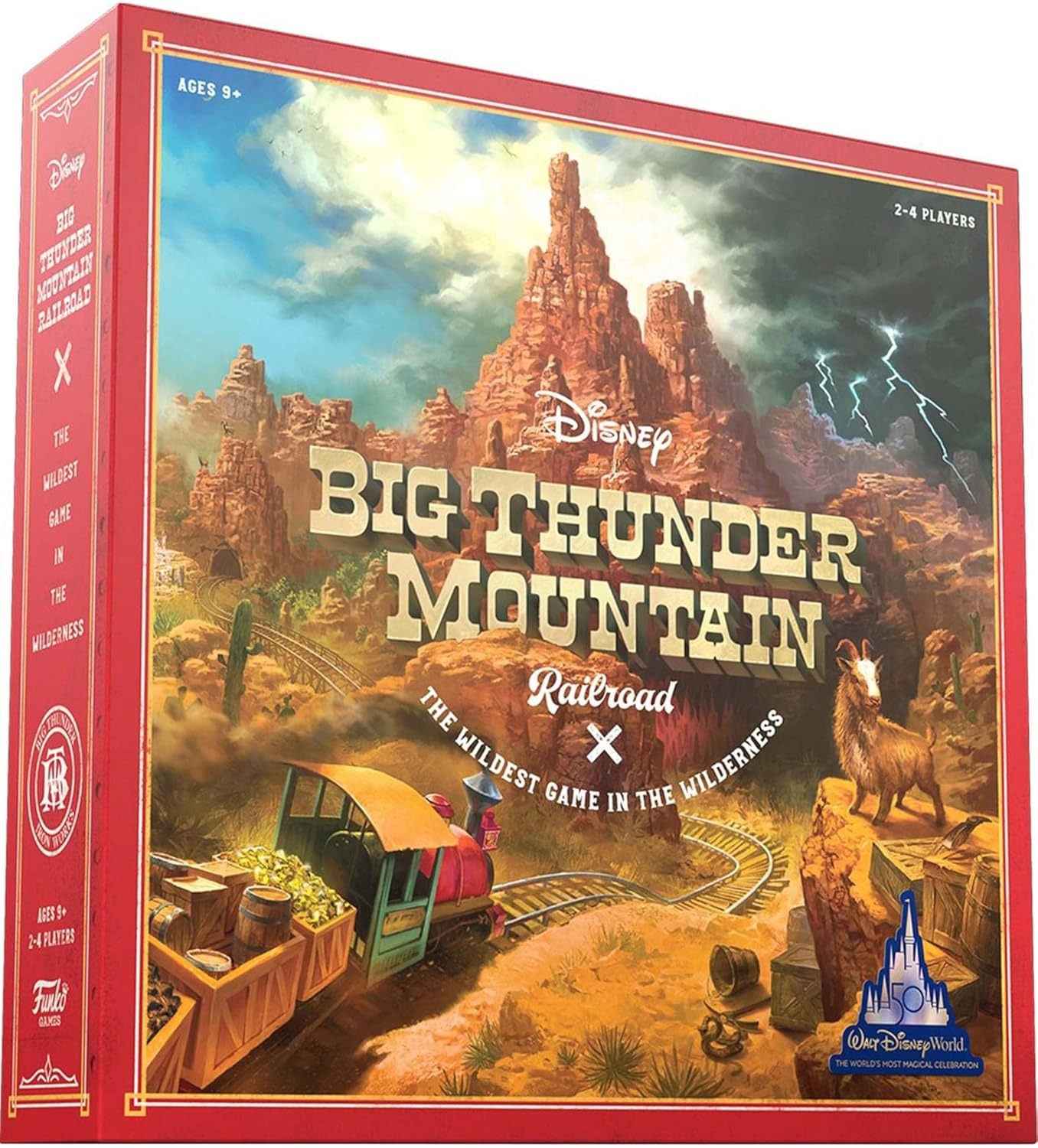 Funko Disney Big Thunder Mountain Railroad Board Game image number 1