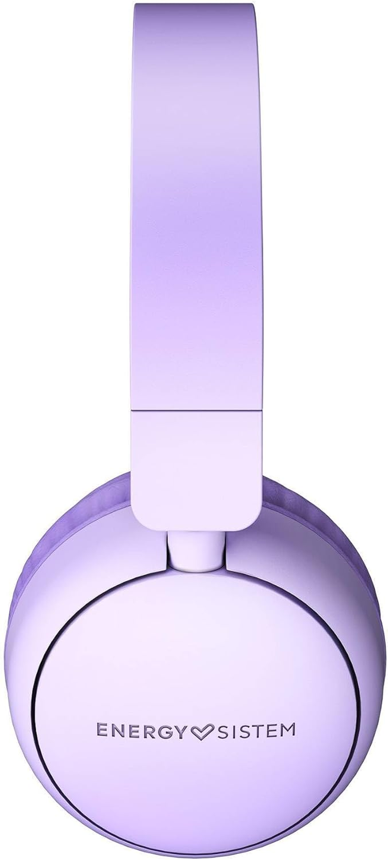 Energy Sistem Urbantune Wired Headphones - 100% Recycled Plastic - Detachable Cable - Microphone - Voice Assistant - Purple