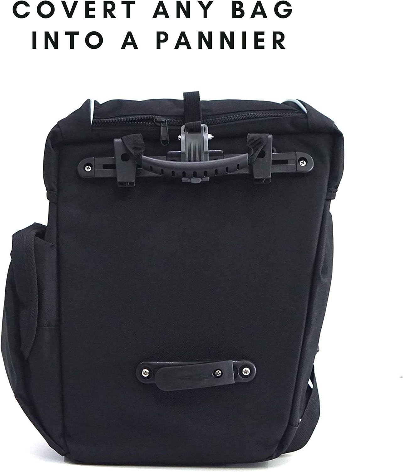 Vincita Bike Pannier Hardware Kit - to Convert Any Bag into a Bicycle Pannier Bag - Can Be Used with Rack Diameter up to 16 Mm- One Set of Pannier Mounting Attachment Hardware - Bicycle Accessories&hellip; image number 1