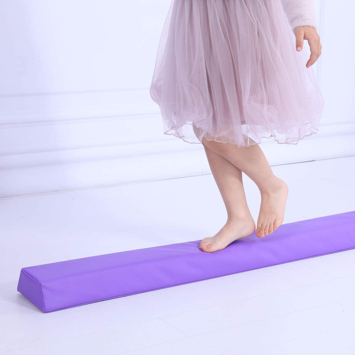 Starter Balance Beam Folding Gymnastics Practice Safe Balancebeam 240Cm/270Cm