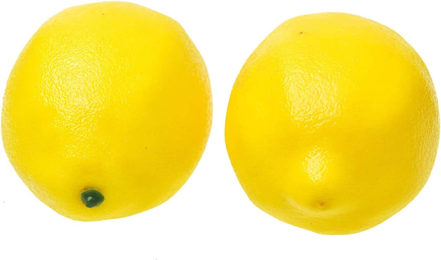 SO CAL PRO Fake Lemons Lemon Decor for Kitchen Faux Fake Fruit, Lemons Organic Decoration, Faux Lemons for Decoration Craft Supplies image number 4