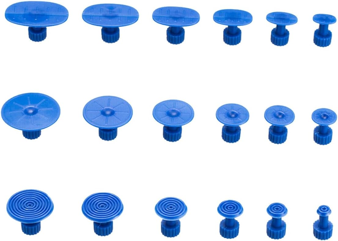 TOPPERFUN 18Pcs Paintless Dent Tool Kit with Pit Repair Gaskets and Suction Puller, Auto Body Equipment for Vehicle Surface Mending and Maintenance image number 6