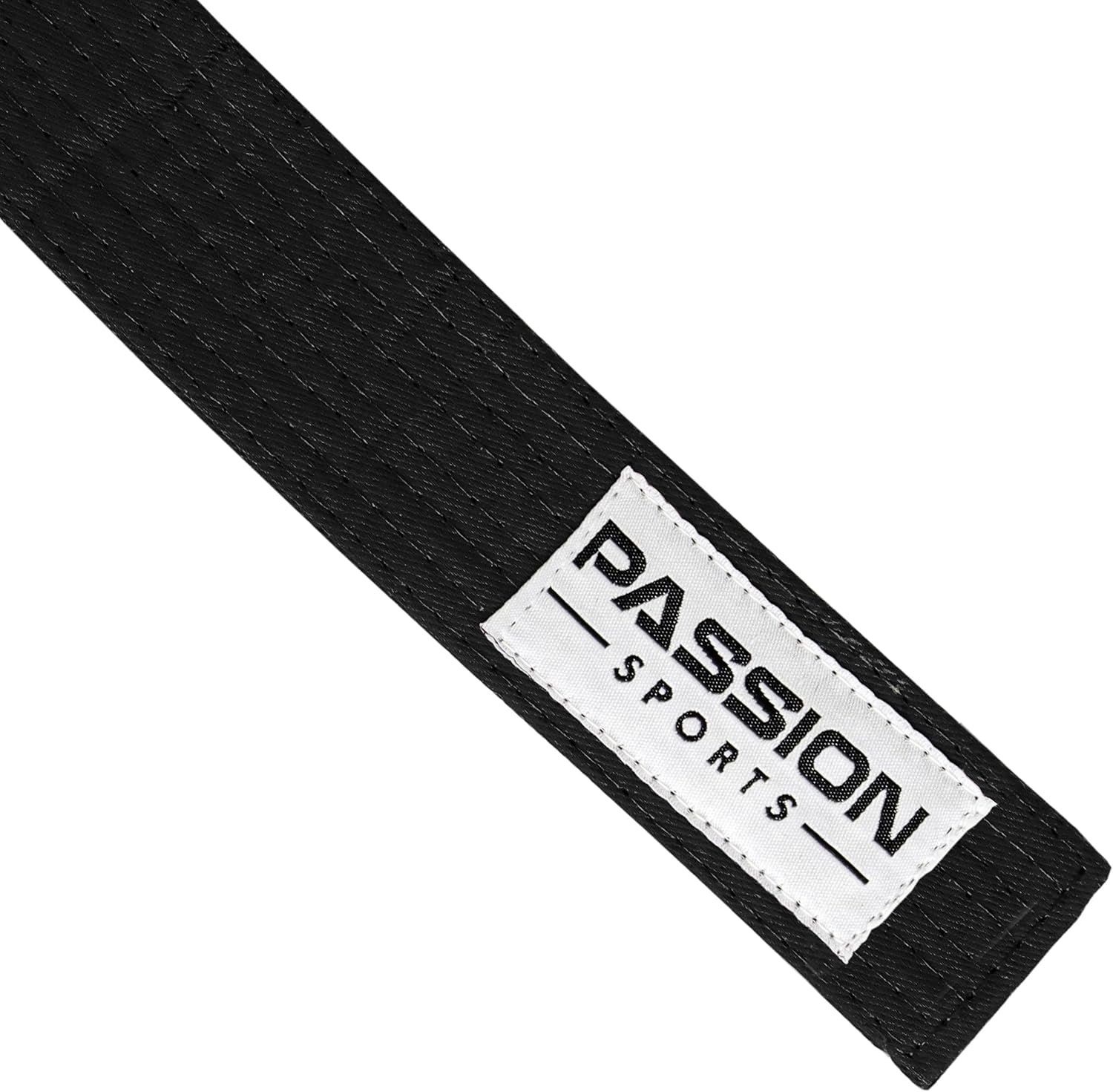 Premium Black Plain Single Colour Martial Arts Belts - Karate Taekwondo Judo Jiu Jitsu MMA image number 5