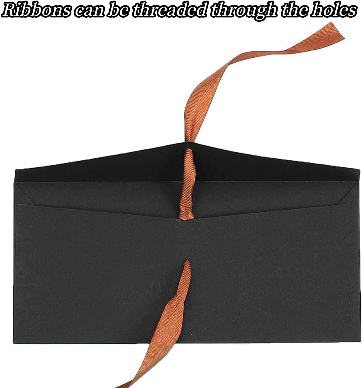 12 Pcs Coloured Envelopes,Vintage Envelope,Long Bow Envelope,Vellum Envelopes 22X 11 Cm,4 Colours - Blue image number 3