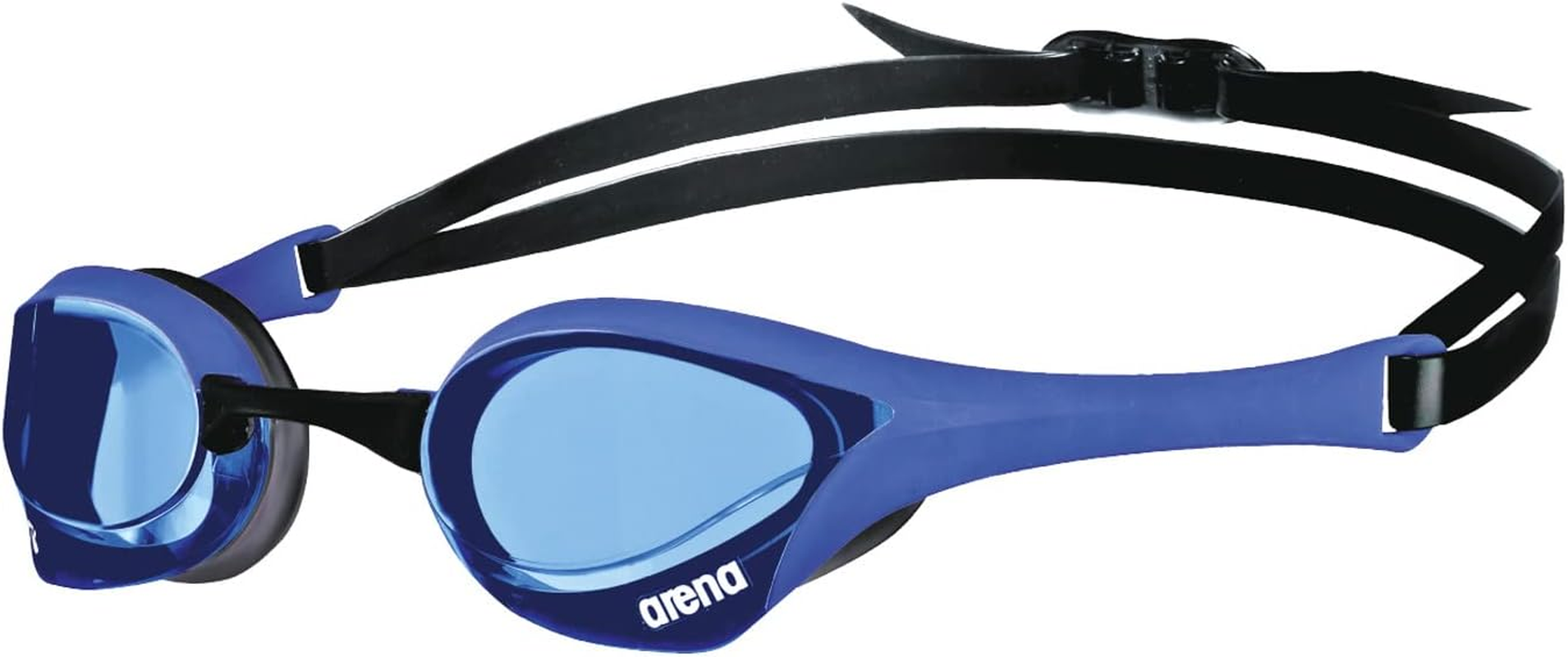 Arena Unisex Cobra Ultra Swipe Racing Swim Goggles for Men & Women Anti-Fog Technology Dual Strap, Mirror/Non-Mirror Lens