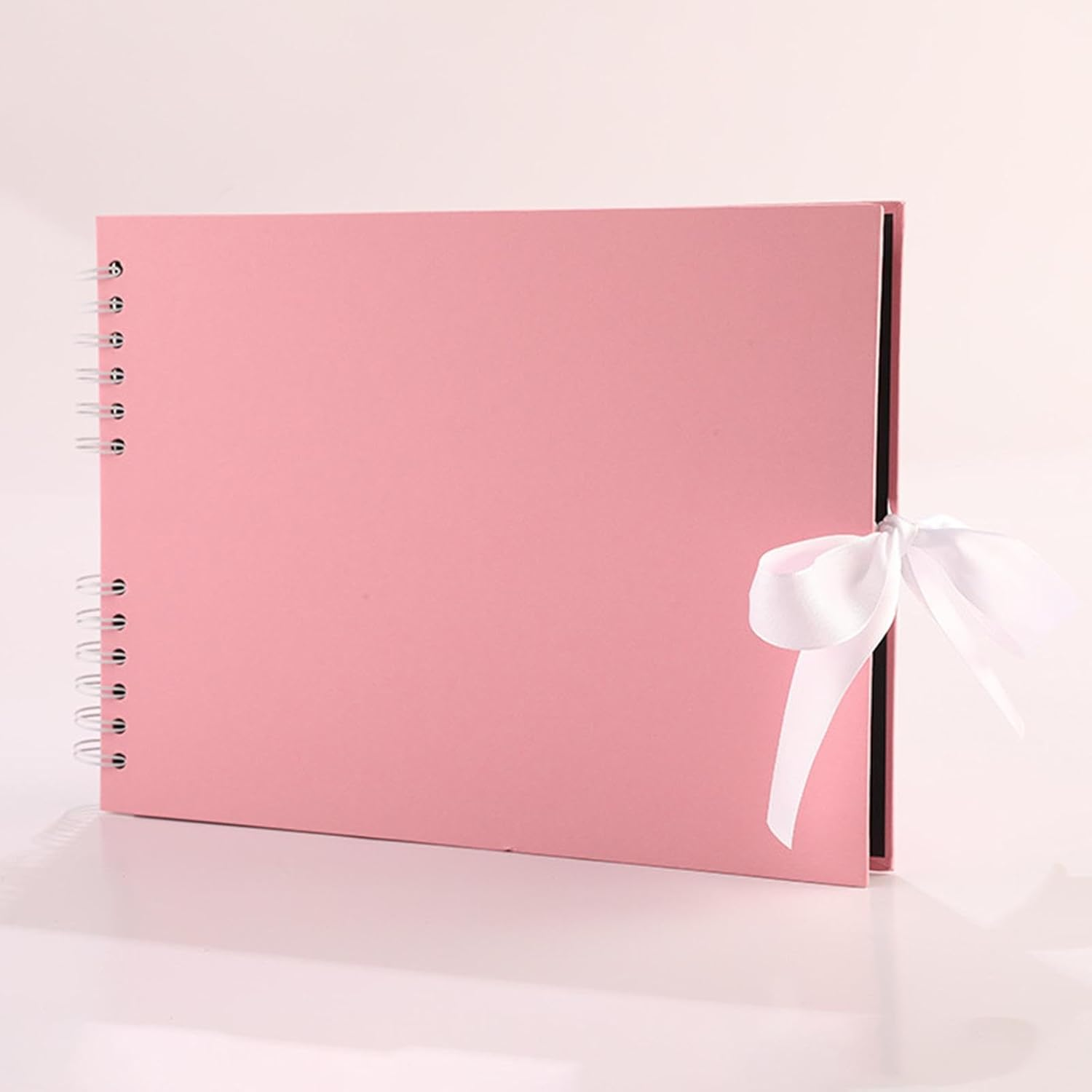 Qianly Scrapbook Photo Album for Unique Events and Family Moments, Pink image number 6