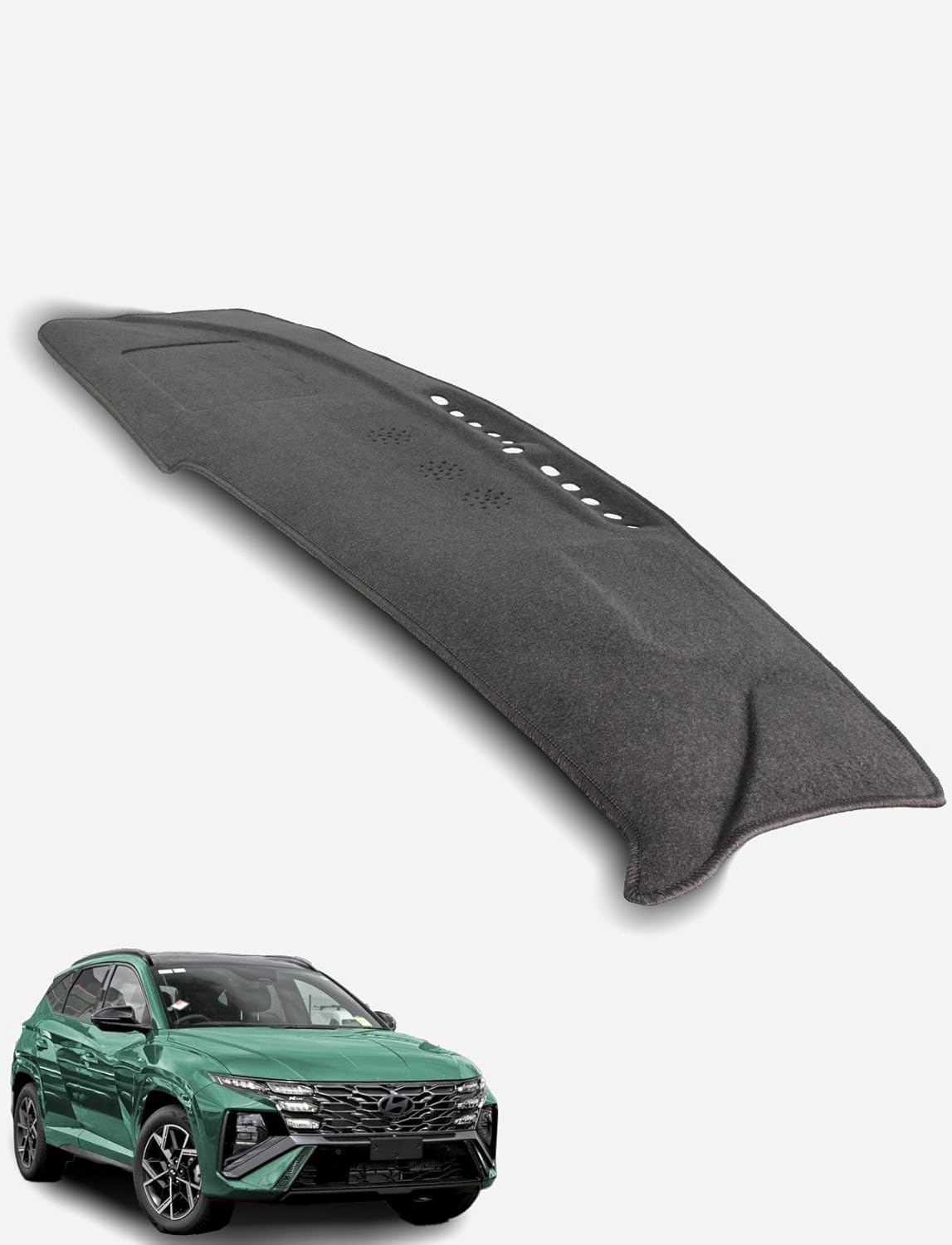 Sunland Dash Mat Charcoal Suits Hyundai Tucson NX4.V3 04/2025-On/> All Models without Heads up Display K6206 2025