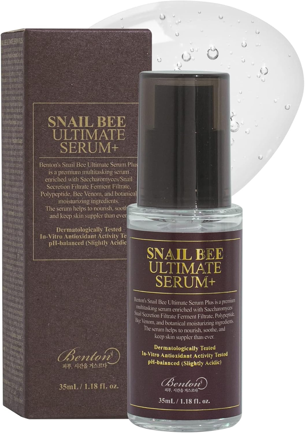BENTON Snail Bee Ultimate Serum Plus image number 2