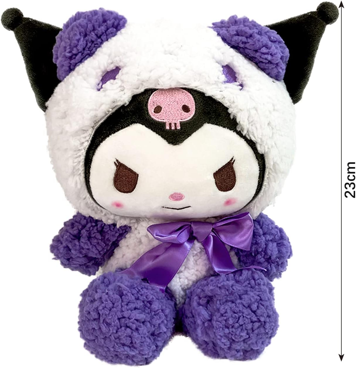 FAMILIO My Melody Kuromi Plush Toy My Melody Kuromi Cartoon Plush Toy Kids Plush Toy Cute Plush Toy Birthday Christmas Send Children Send Friends Birthday Gifts Plush Doll for Children image number 5