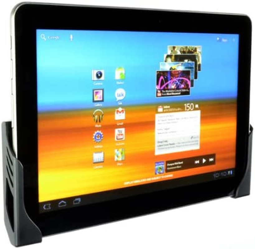 Dockem Koala Tablet Wall Mount: Universal Damage-Free Adhesive Wall Dock for Ipads, Ipad Airs, Galaxy Tabs and Other Tablets (Black) - White image number 2