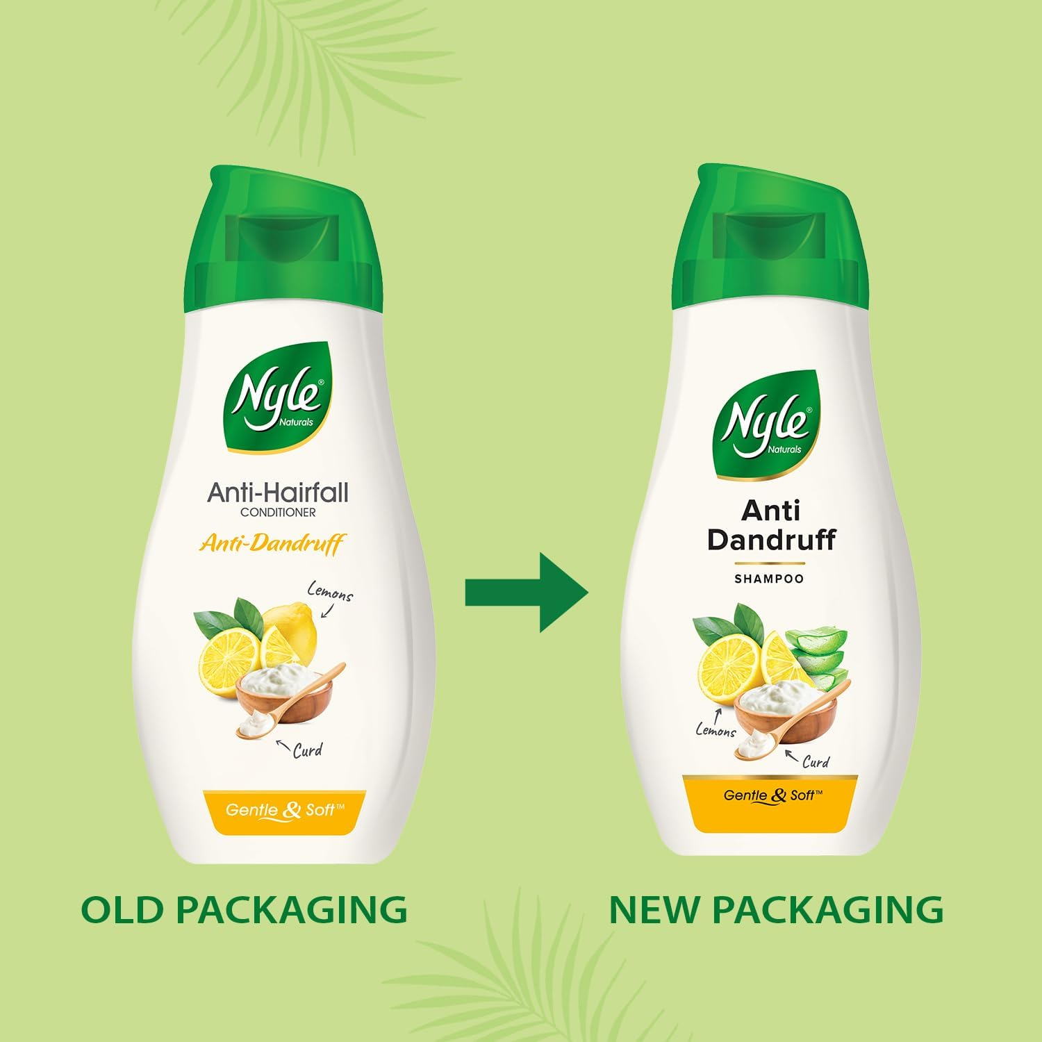 Nyle Naturals anti Dandruff Shampoo, with Goodness of Lemon and Curd, 180Ml, White, (NYAM0180AD04R) image number 2