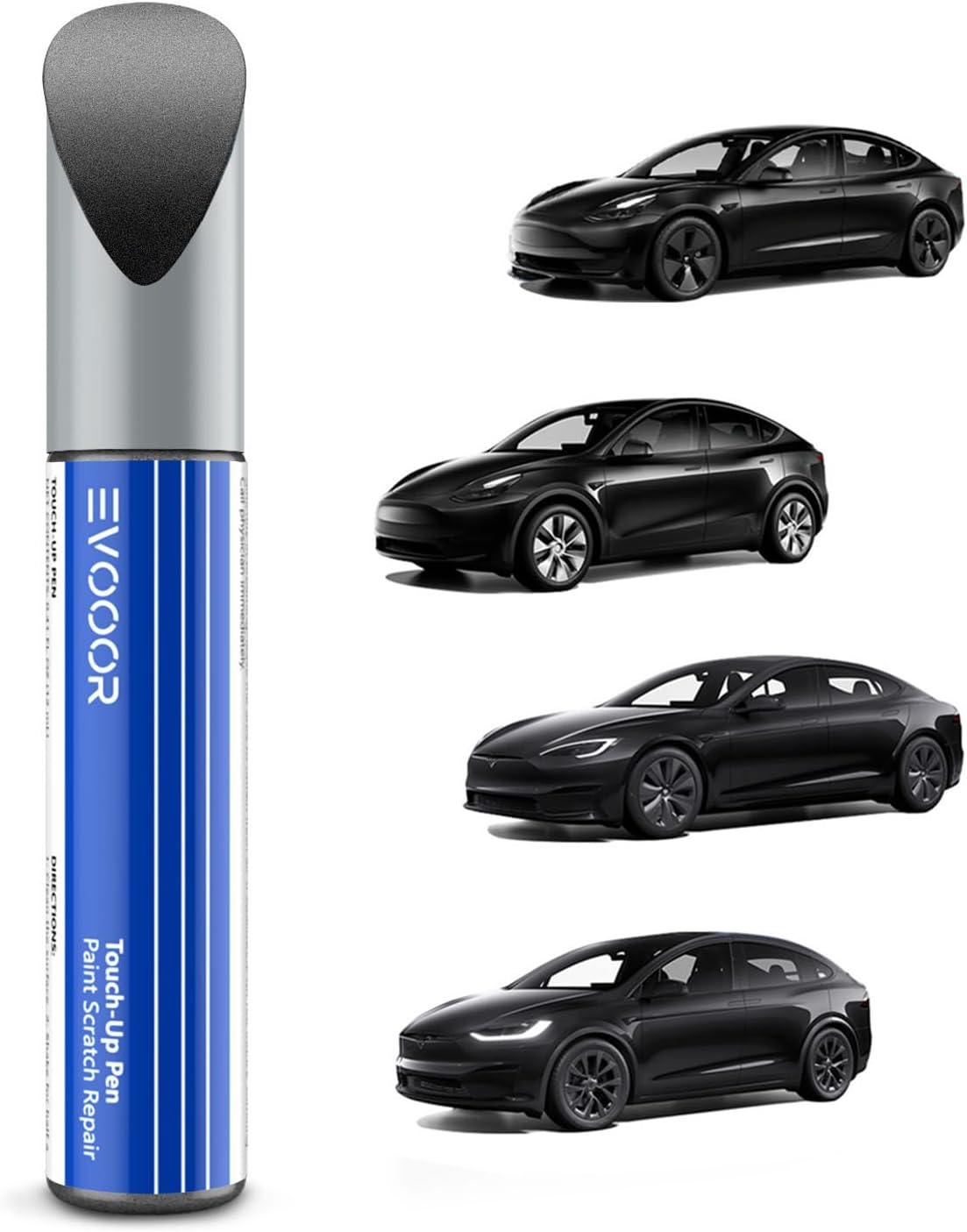 Stealth Grey(Pn01) Touch up Paint Compatible with Model 3/Y/S/X Exact Match&ndash;Chips and Nicks Touch Up