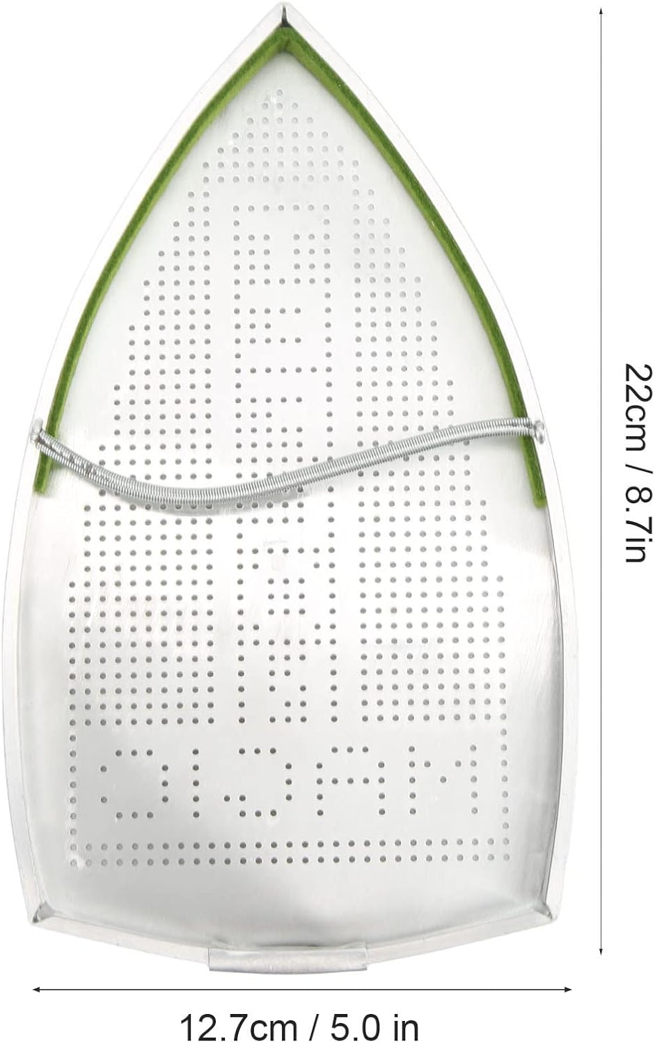 Aluminum Iron Shoe Thermal Conductivity Clothing Iron Plate Protector for Saving Time at Home 5.0X8.7In image number 5