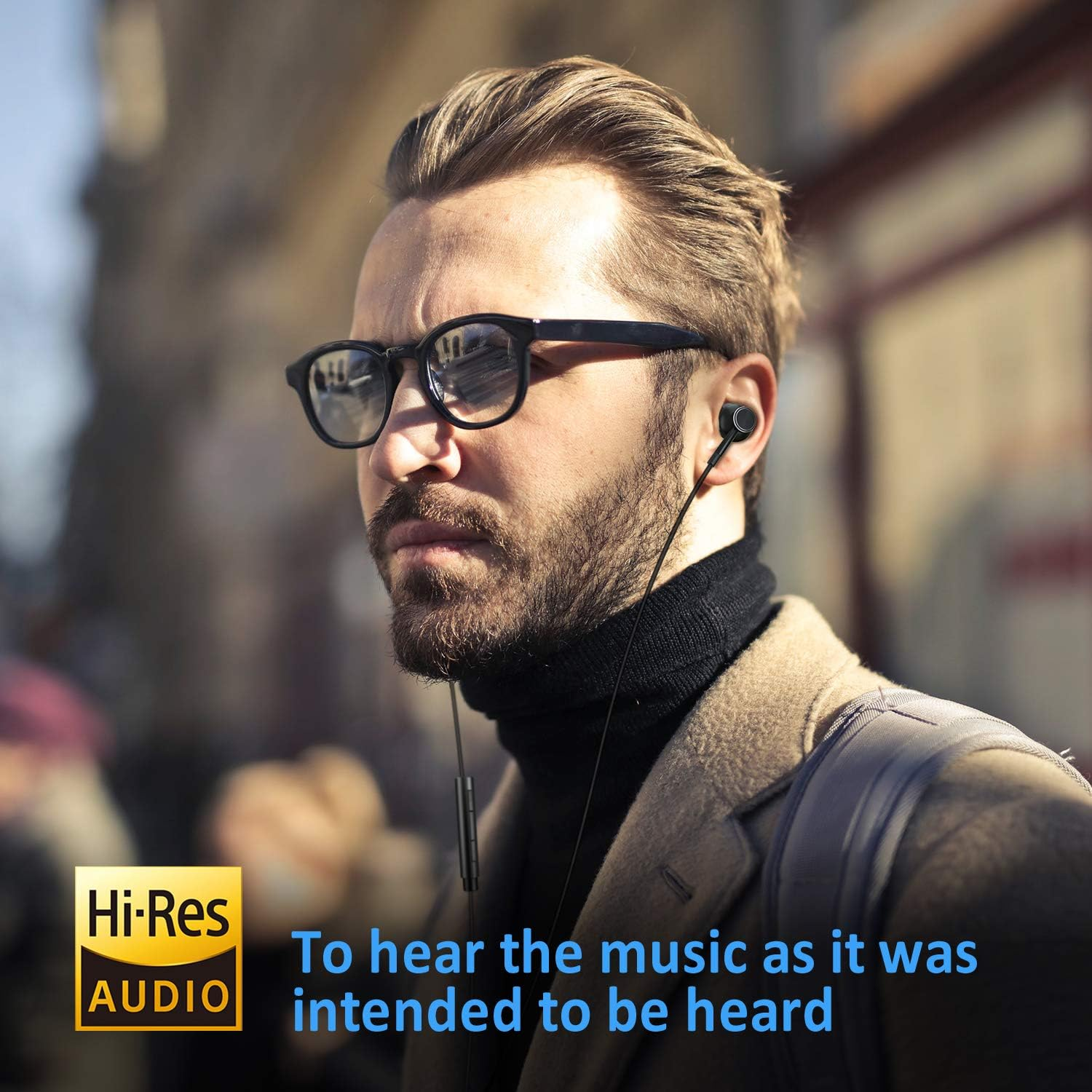 USB Type C Earbud Headphones, Hi-Res In-Ear Earphone with Microphone & Volume Control Compatible with New Ipad Pro/Ipad Mini 6/Macbook Pro,Google Pixel 5G/5/4Xl,Oneplus8Pro/8,Motorola,Htc,Sony Xperia image number 6