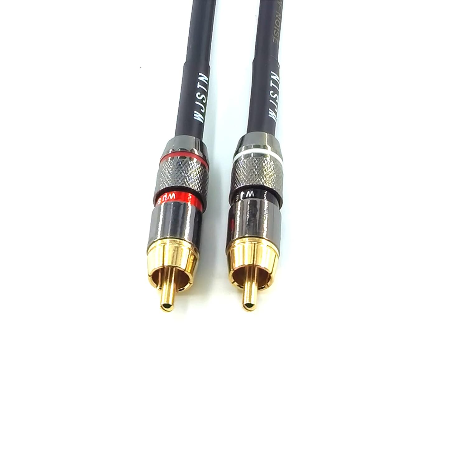 WJSTN 1RCA Male to 1RCA Male Stereo Audio Cable,Suitable for Home Theater, Amplifier, HDTV, Game Console, Hi-Fi System. 2Pack image number 4