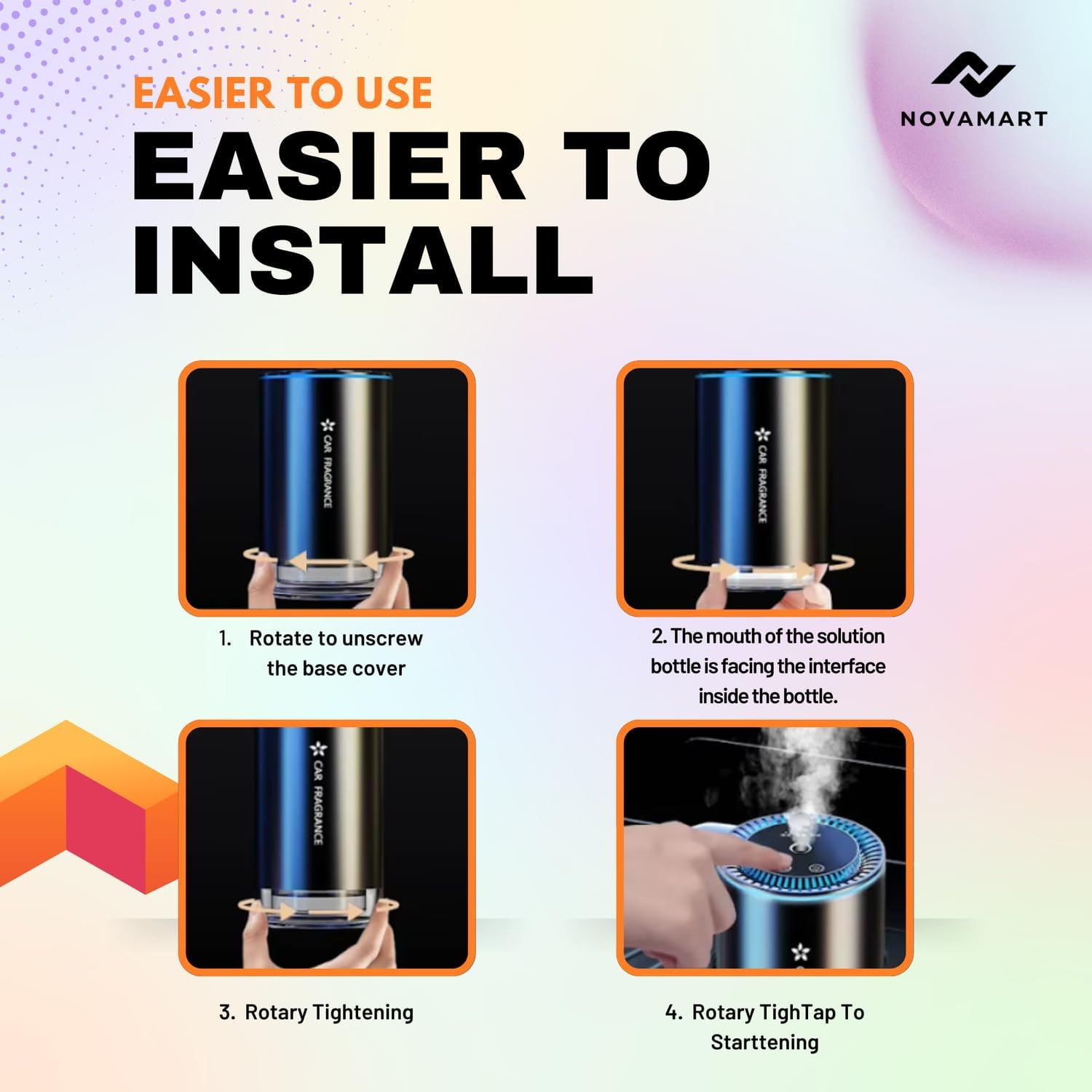 Essential Oil Diffuser &ndash; Aluminum Alloy & PC Aromatherapy Device with USB & Type-C Charging, 3-Speed Mist Control, Portable & Quiet Scent Machine for Home, Office, Travel &ndash; MSD Certified image number 1