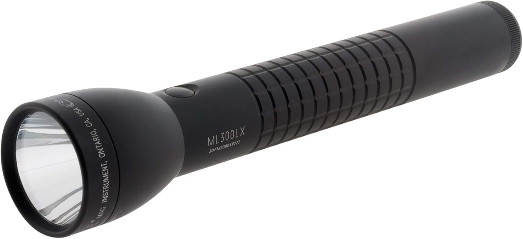 Maglite ML300LX LED 3-Cell D Flashlight, Matte Black